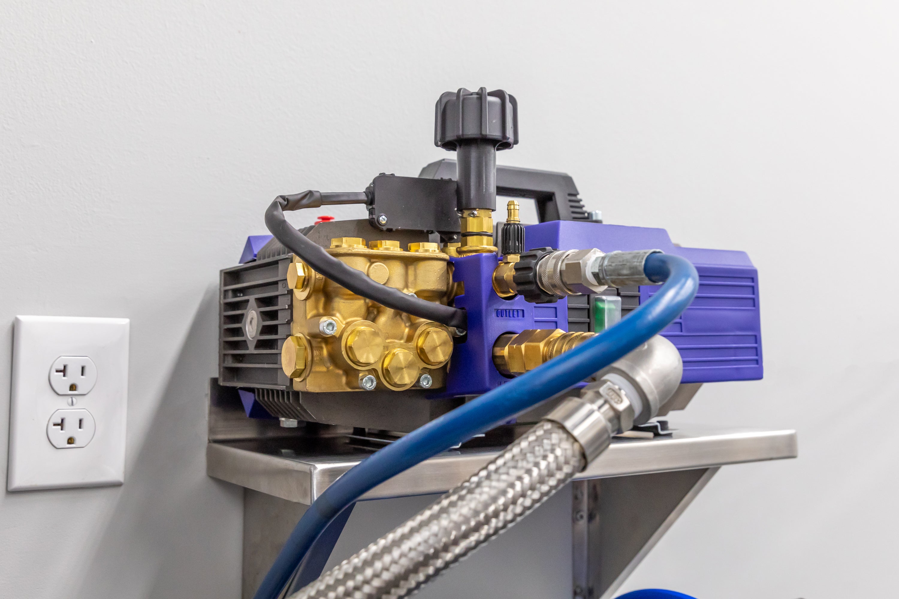 AR Blue Clean AR630 TSS Custom Install Solution Pressure Washer System - Perfect for Home Cleaning, Car Washing & Outdoor Maintenance