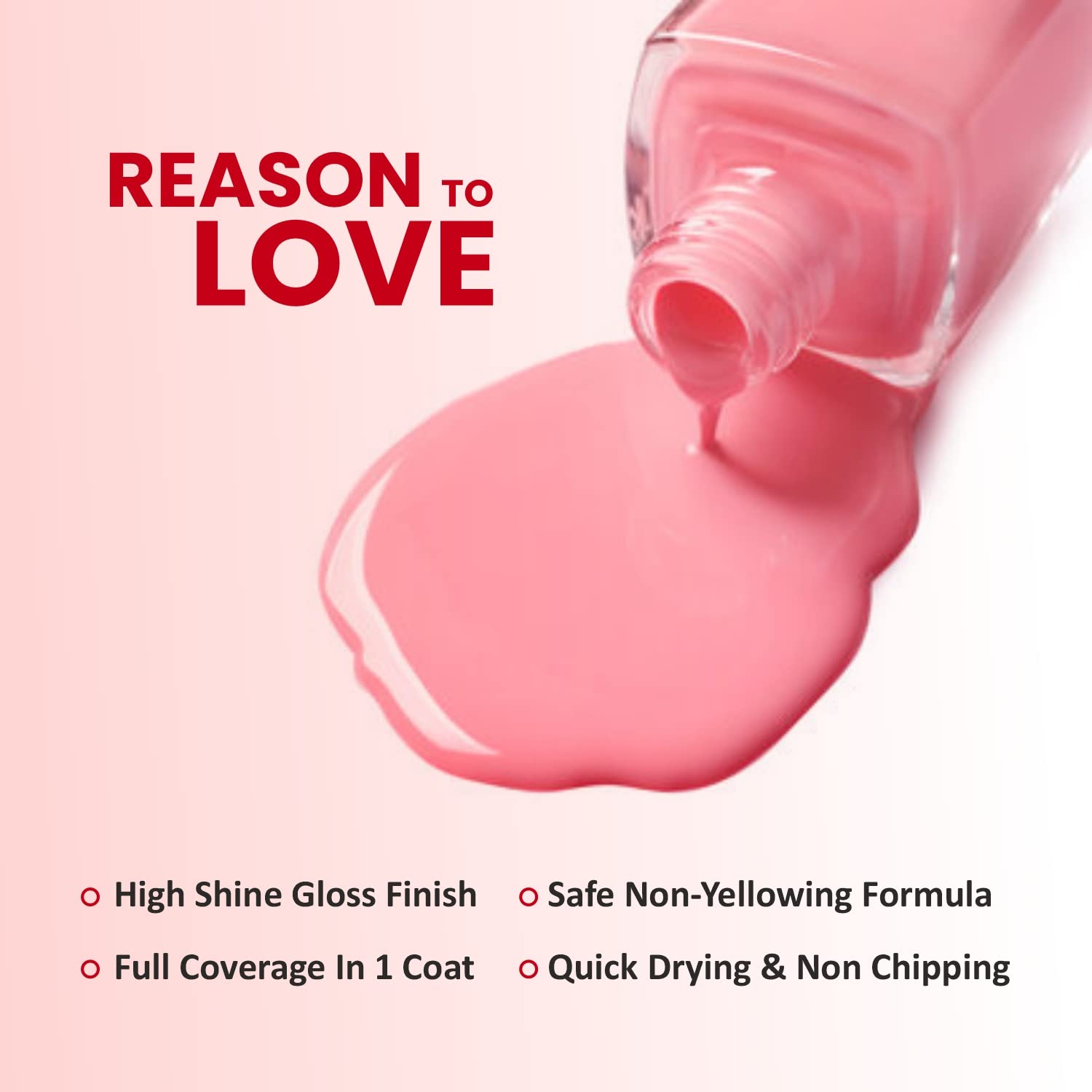 Verymiss Premium Nail Polish 9.5ml Top Coat - Long Lasting Shine for Manicures