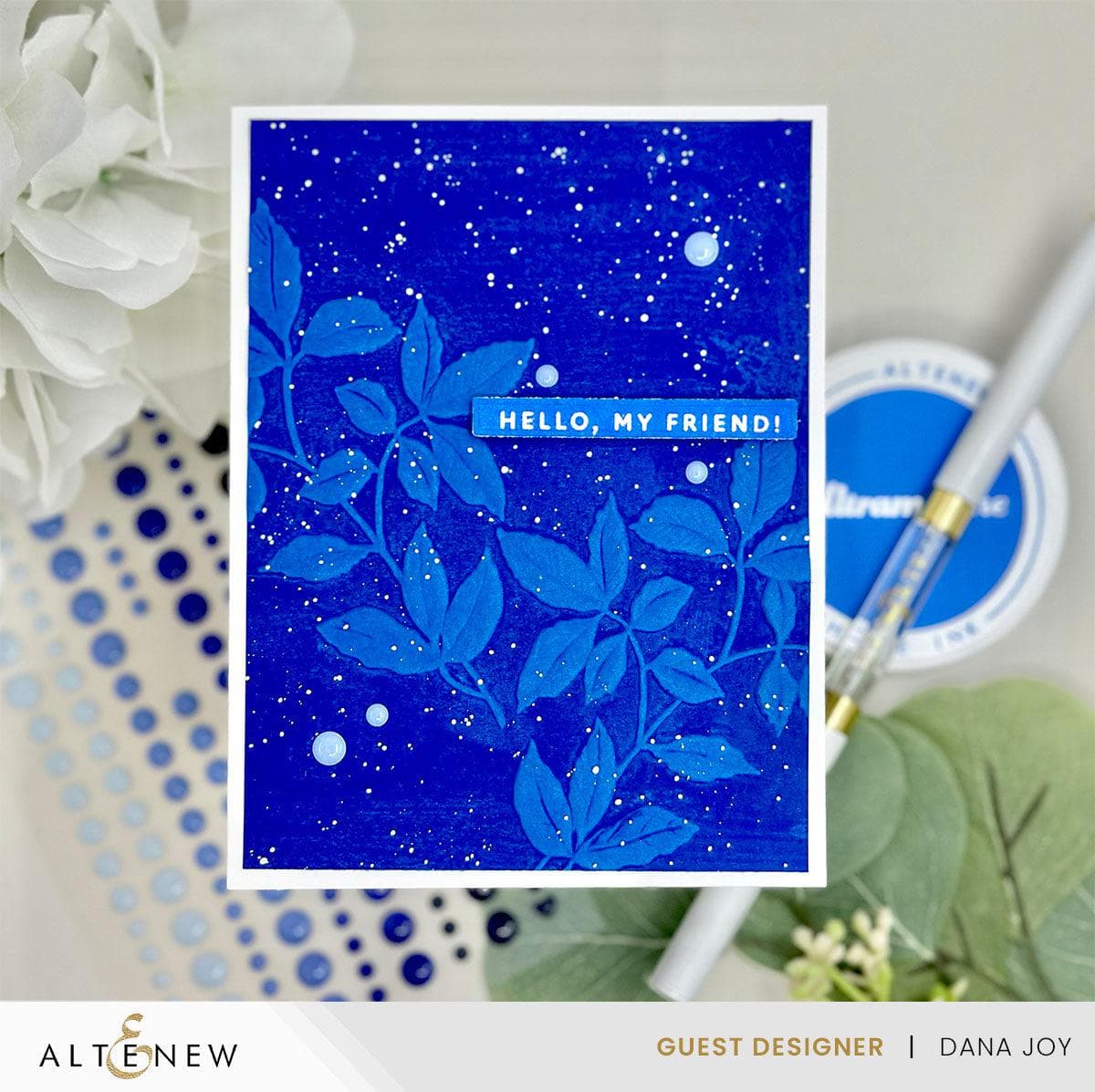 Premium Cardstock Paper Bundle - Deep Blue Seas for Scrapbooking, Card Making & DIY Crafts - High-Quality Craft Supplies for Home & Office Projects