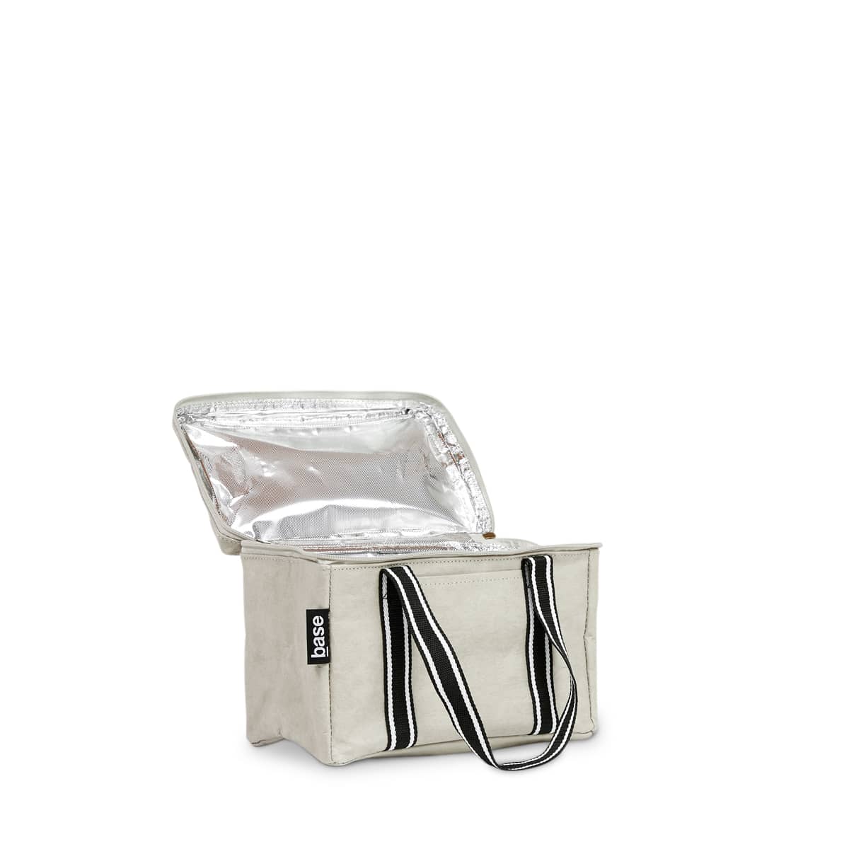 BASE SUPPLY Mini Cool Base Lunch Bag - Insulated Reusable Lunch Box for Kids & Adults, Stone Grey - Perfect for School, Work, Picnics & Outdoor Activities