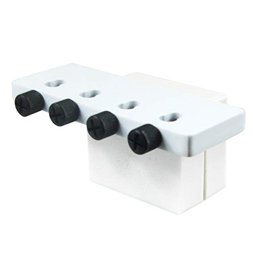 IceCap 4-Tube Magnetic Tubing Holder for Aquariums - Secure Fish Tank Tube Organizer with Strong Magnets for Saltwater & Freshwater Systems - Perfect for Reef Tanks, Sump Setups and Plumbing Organization