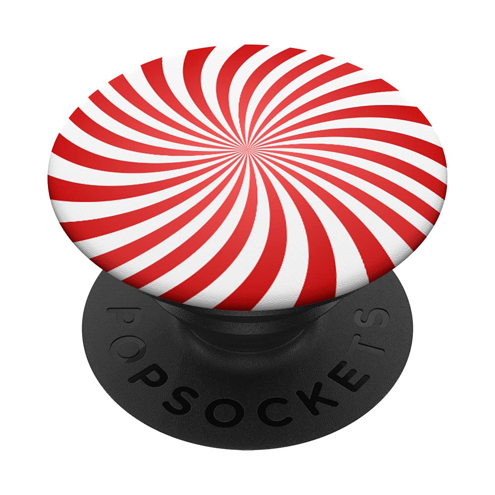 Optical Illusion Vortex Psychedelic PopSockets PopGrip - Swappable Phone & Tablet Grip for Better Handling | Perfect for Smartphones, E-Readers, and Taking Selfies