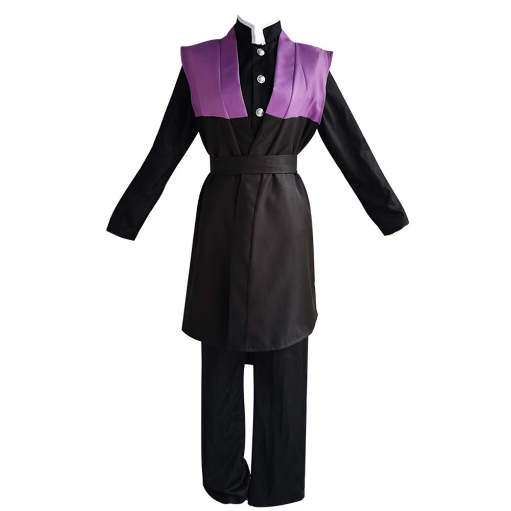Anime Comic Cosplay Costume - Demon Slayer Shinazugawa Genya Outfit for Halloween, Conventions & Cosplay Events | Official Licensed Merchandise
