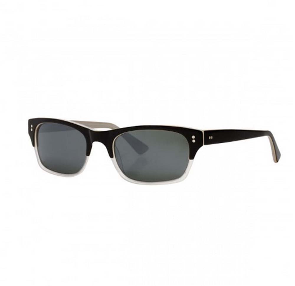 Polarized Sunglasses for Men & Women - Agamid Matte Black & Crystal BIC Lenses - UV Protection, Anti-Glare - Perfect for Driving, Fishing, and Outdoor Activities