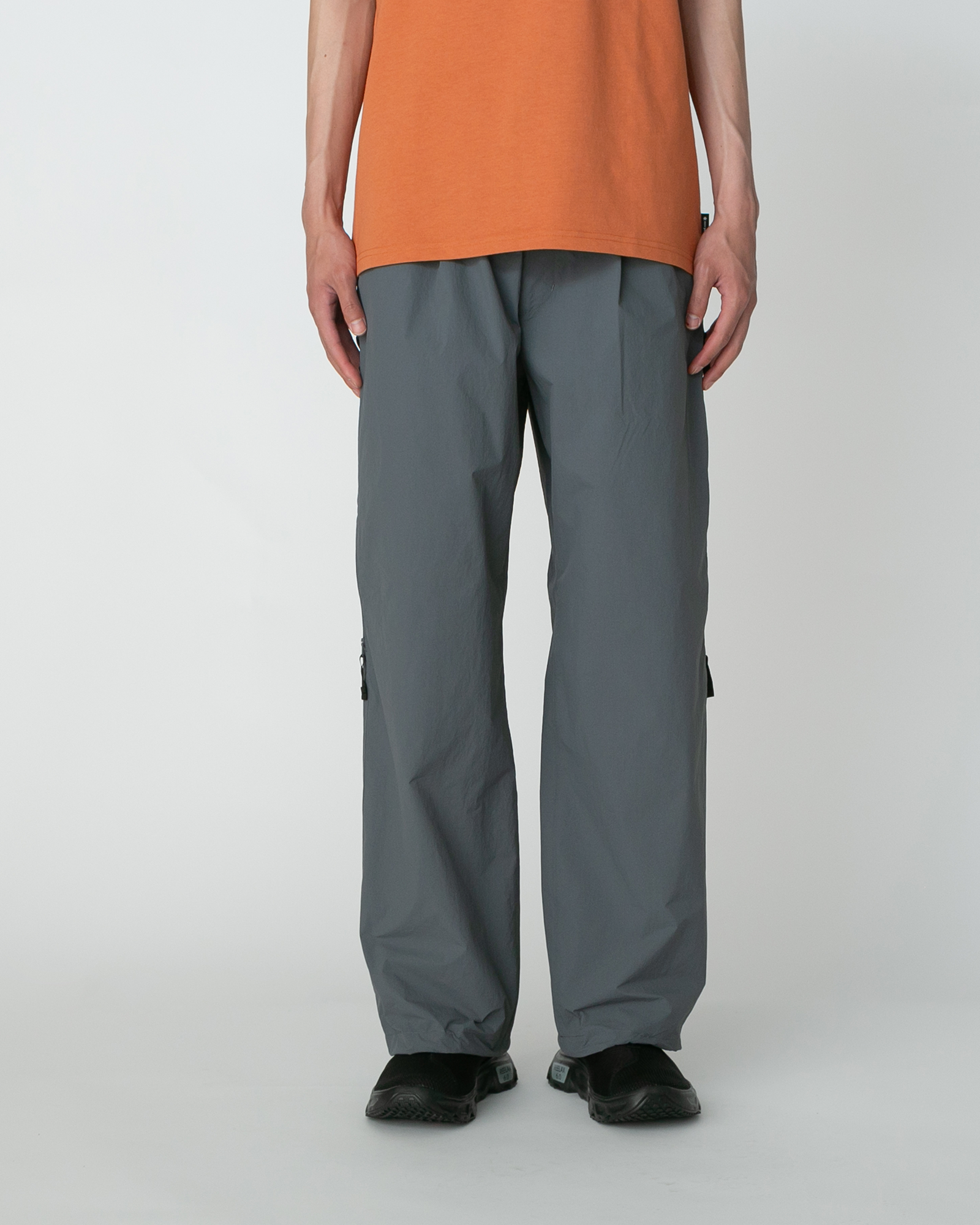 Durable Nylon Tussah Utility Pants for Men & Women - Multi-Pocket Cargo Pants for Outdoor, Hiking, Travel & Workwear