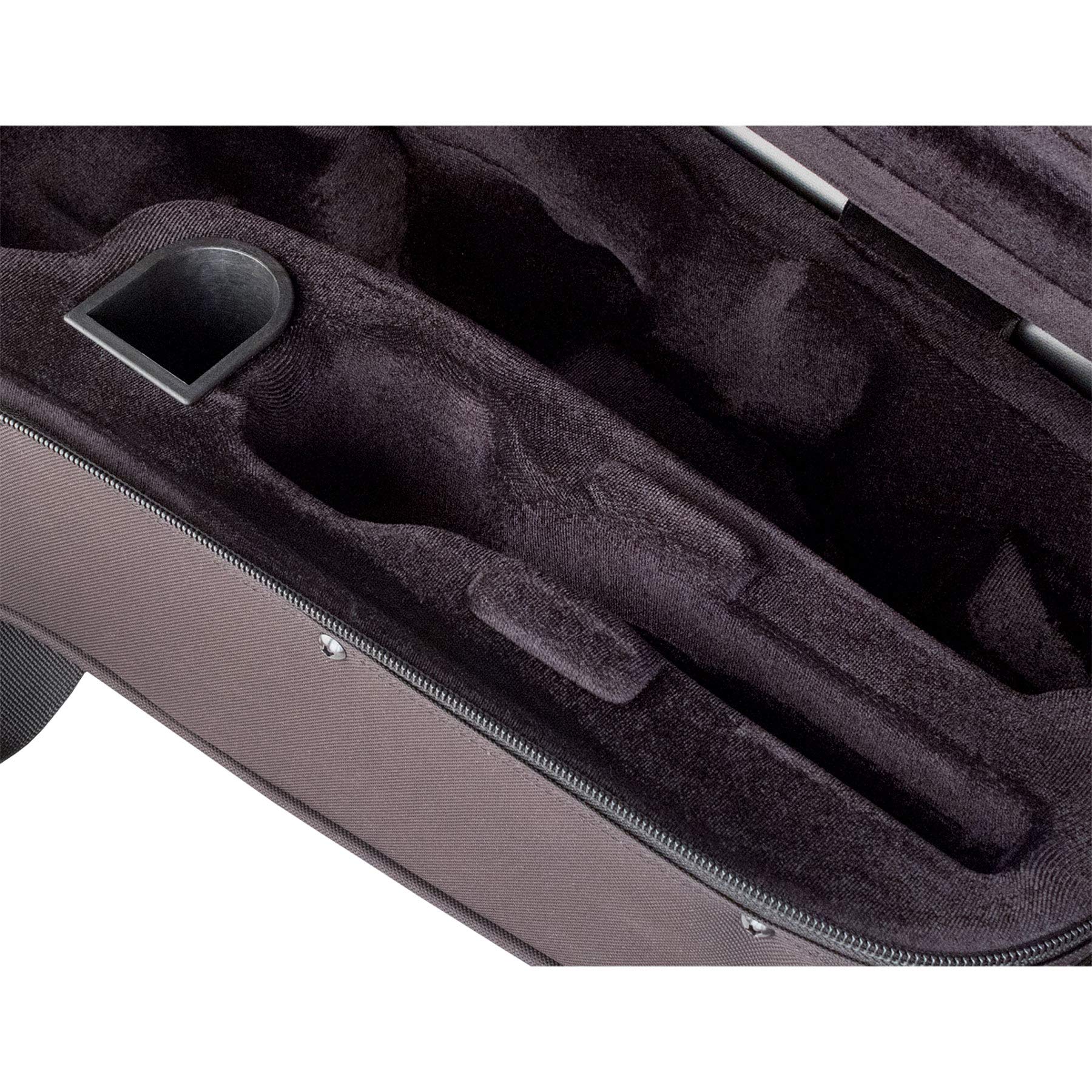 Protec MX305CT Max Tenor Saxophone Case with Adjustable Backpack Straps - Lightweight Durable Black Sax Case for Professional Musicians | Perfect for School Bands, Jazz Performances & Travel