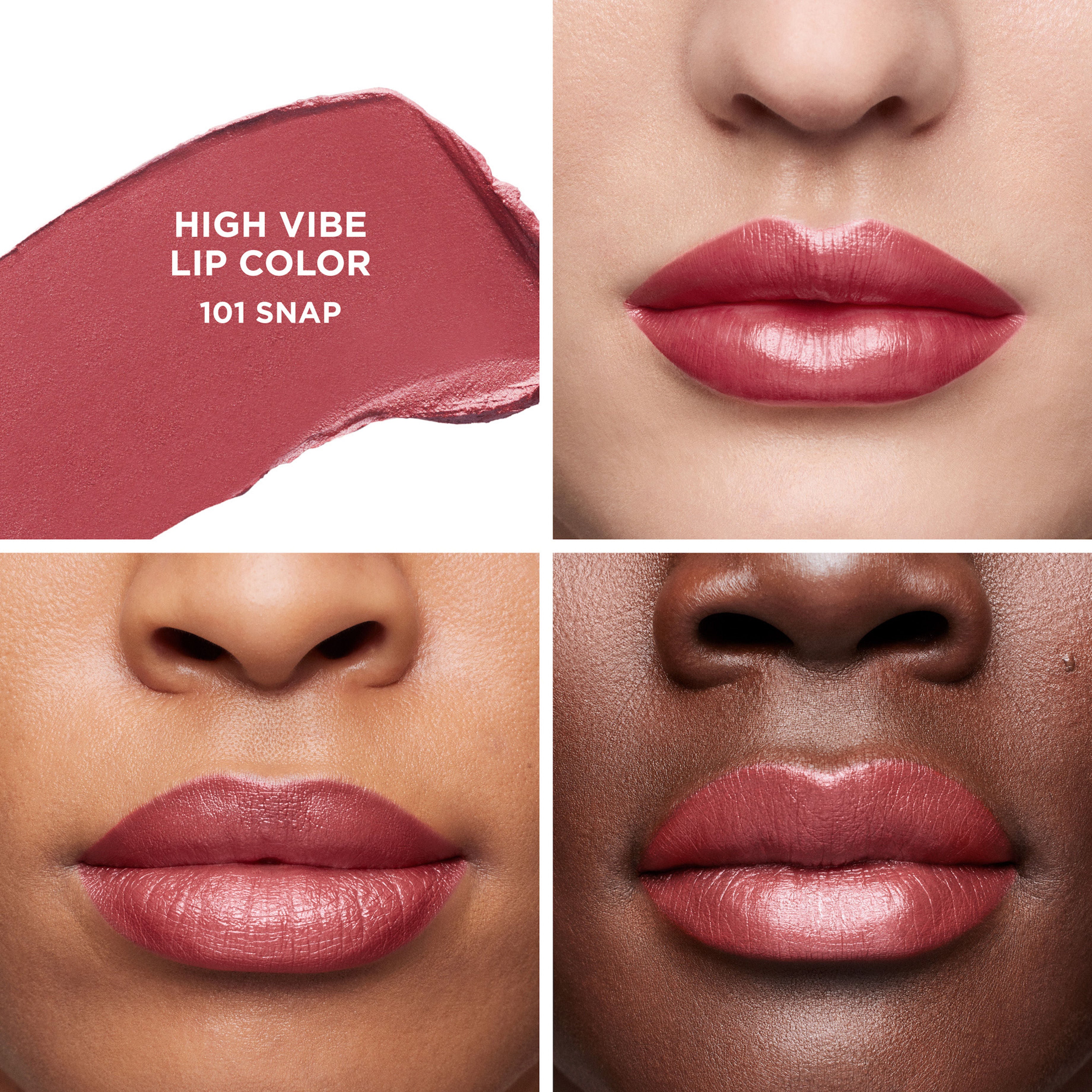 High Vibe Lip Color - Long Lasting Vibrant Lipstick for Women, Cruelty Free & Moisturizing - Perfect for Daily Wear, Parties & Special Occasions