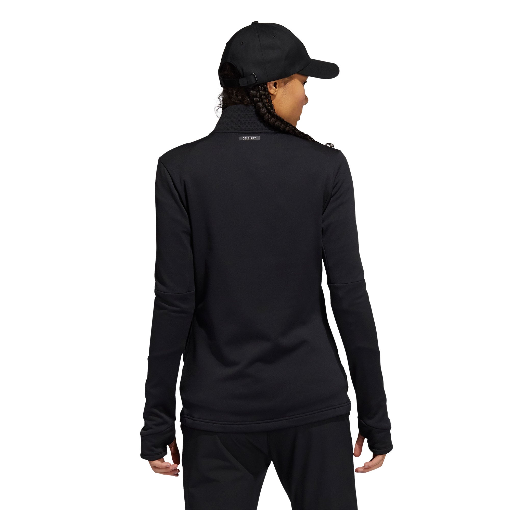 Adidas Cold.Rdy Black Women's Golf Jacket - Waterproof Windproof Winter Jacket for Women - Perfect for Golfing, Hiking & Outdoor Activities