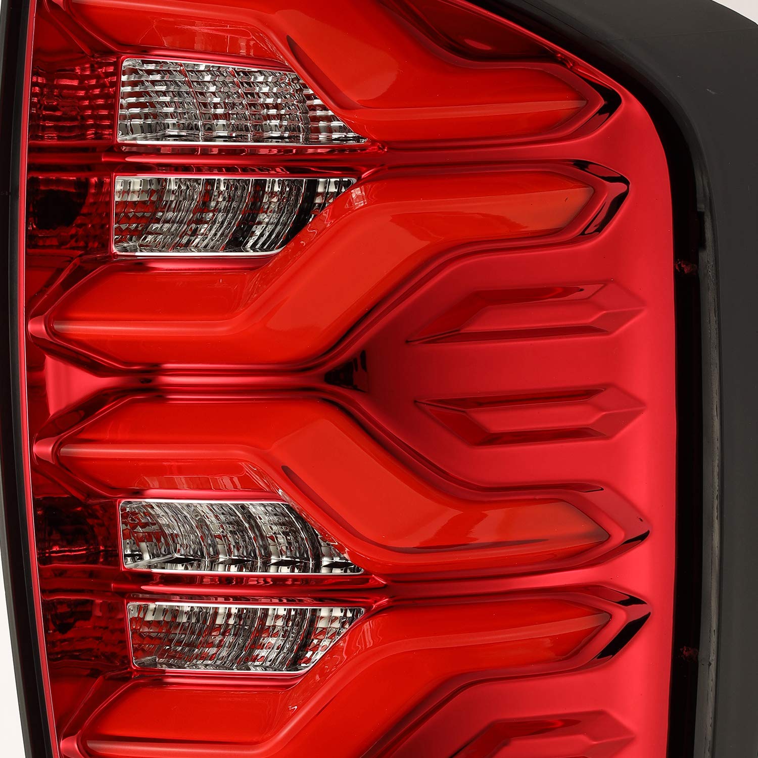 Alpharex PRO-Series LED Tail Lights for 2016-2023 Toyota Tacoma - Red Smoke Lens - Enhanced Visibility & Style - Perfect for Off-Roading & Night Driving