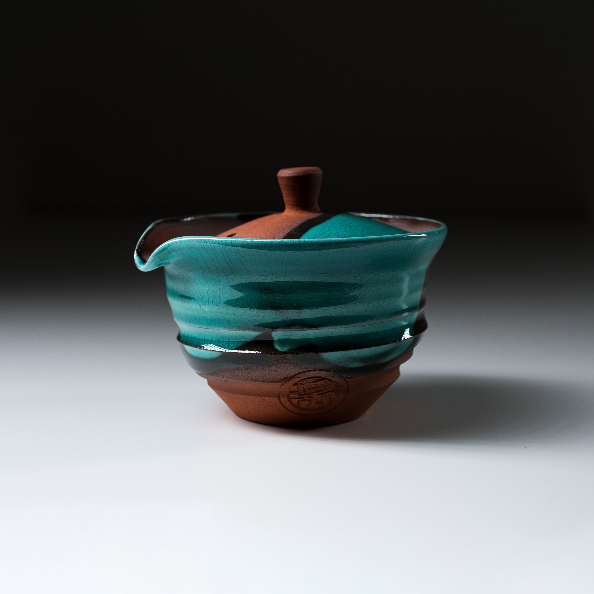 NINSHU Houhin Teapot Hana Roku Sho - Japanese Ceramic Teapot for Green Tea & Matcha | Perfect for Tea Ceremonies, Home Brewing & Gifts
