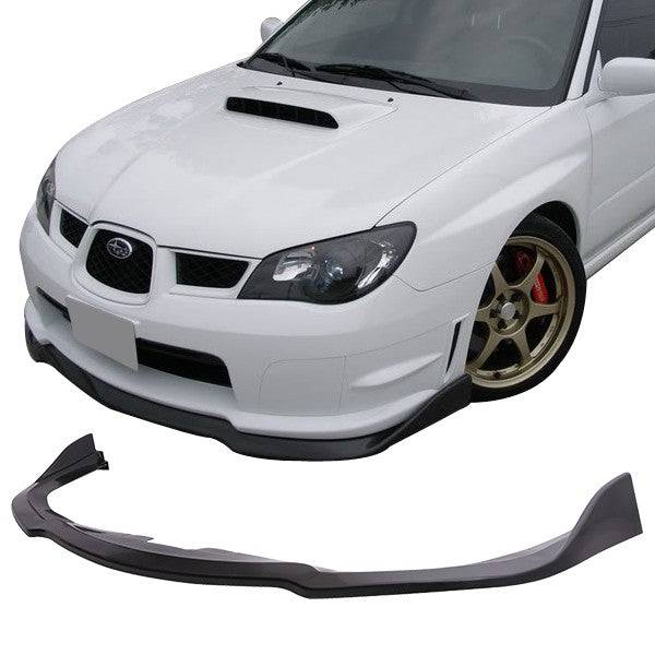 2006-2007 Subaru Impreza WRX STI CS2 Style Front Bumper Lip Spoiler - Aerodynamic Upgrade for Street Racing & Car Shows