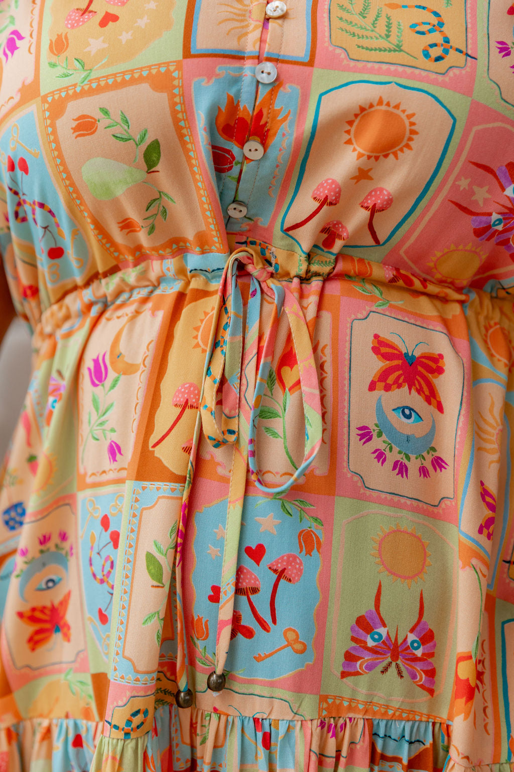 Esmae Pixie Dress - Elegant Floral Print Summer Dress for Women | Perfect for Parties, Weddings & Casual Outings