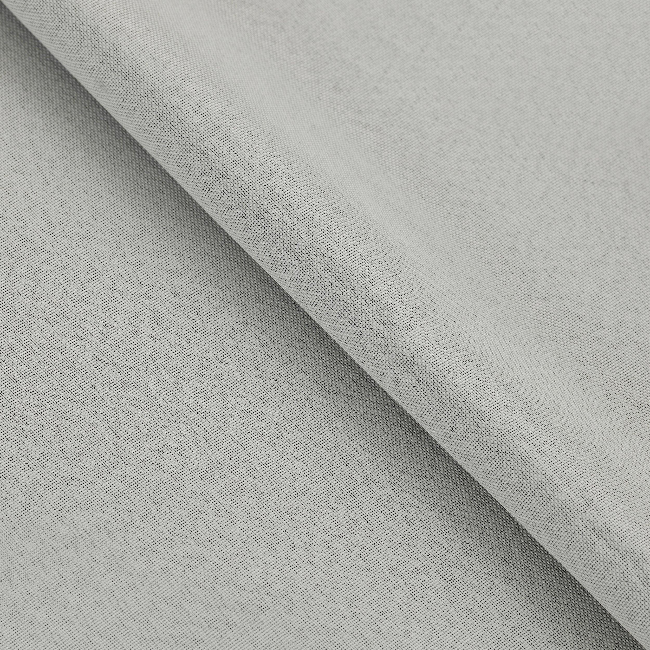 Premium Linen Pattern Blackout Curtains Set - Washable Room Darkening Window Treatments for Bedroom & Living Room - Noise Reducing & Energy Efficient Home Decor