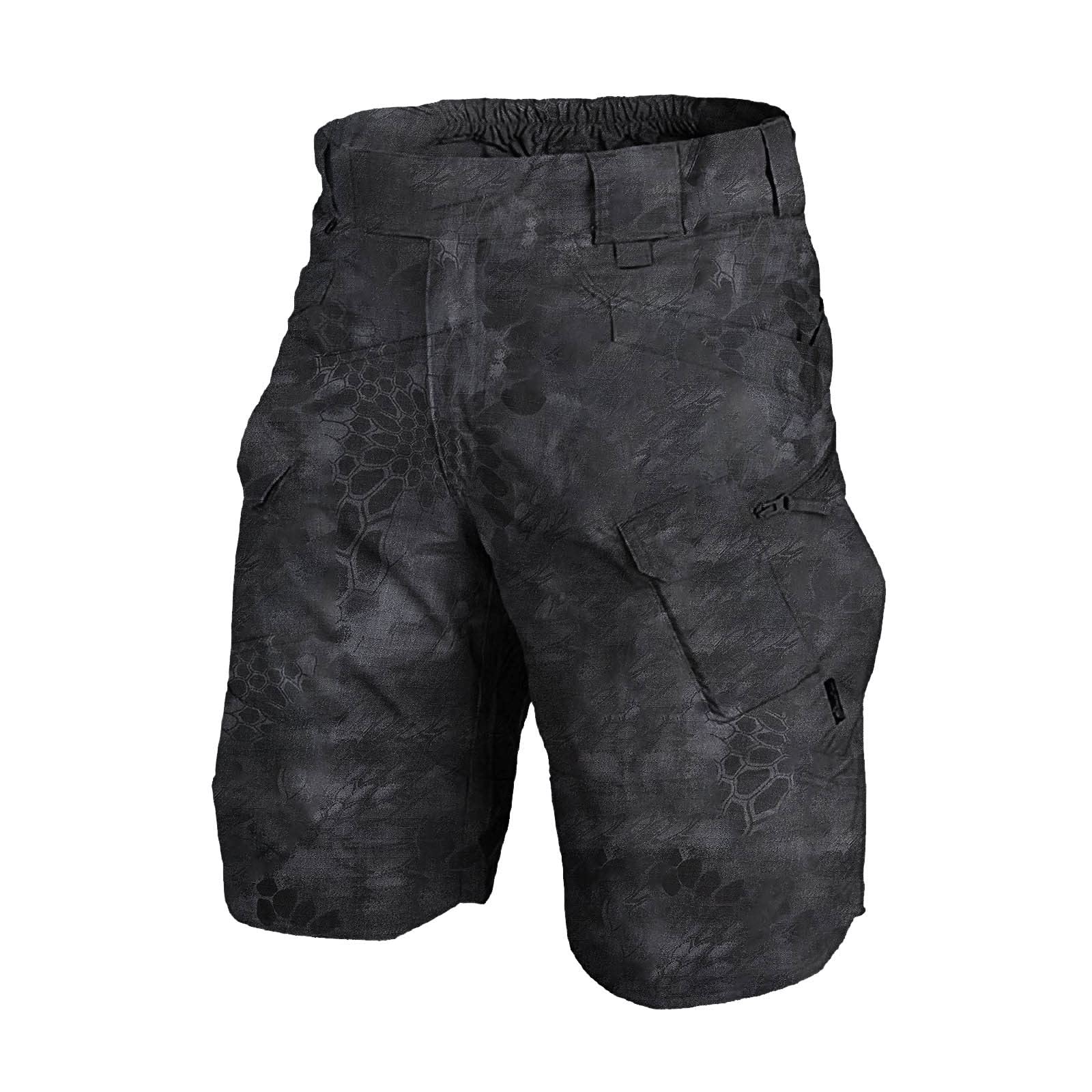 Yekay Men's Cargo Shorts - Relaxed Fit Camo Outdoor Shorts with Multiple Pockets | Perfect for Hiking, Camping & Summer Adventures
