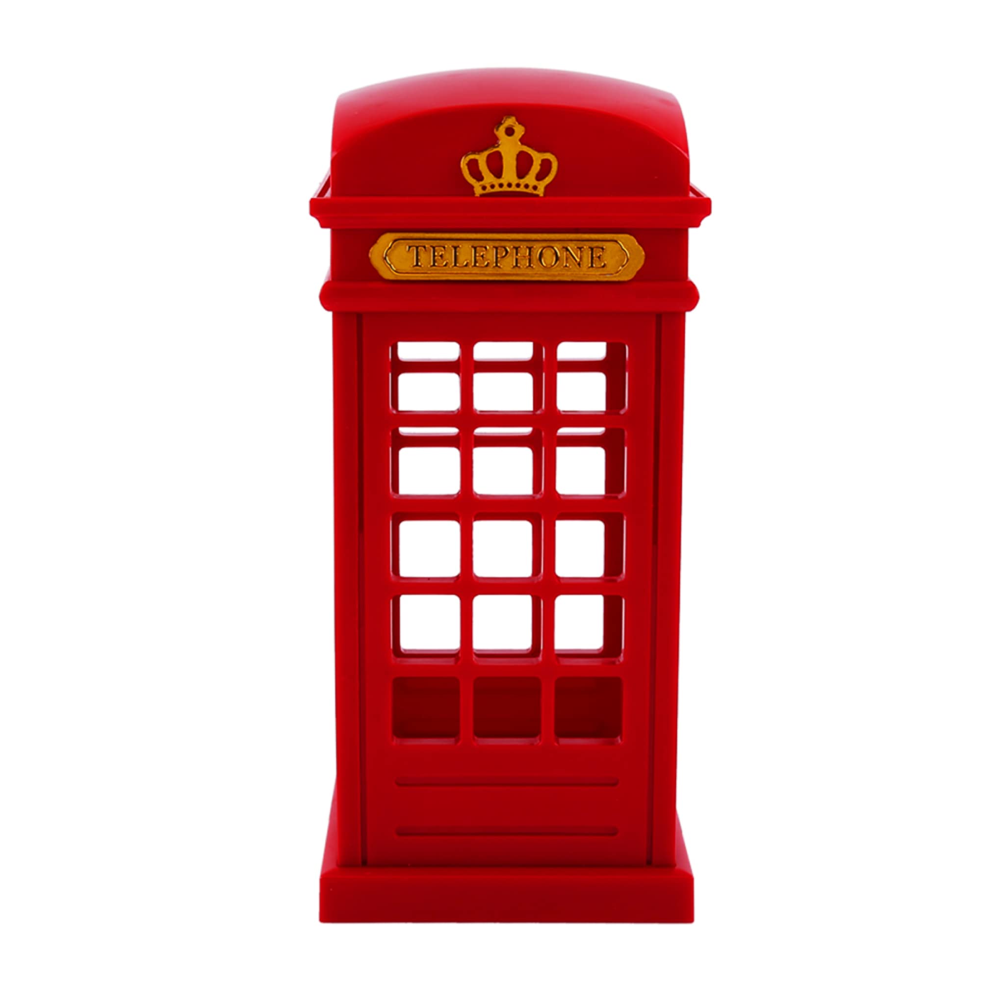Vintage London Telephone Booth USB Charging LED Night Lamp - Retro Classic Rechargeable Touch Sensor Night Light for Bedroom, Living Room, Home Decor Gift Idea | Perfect for Night Reading, Nursery, and Cozy Ambience