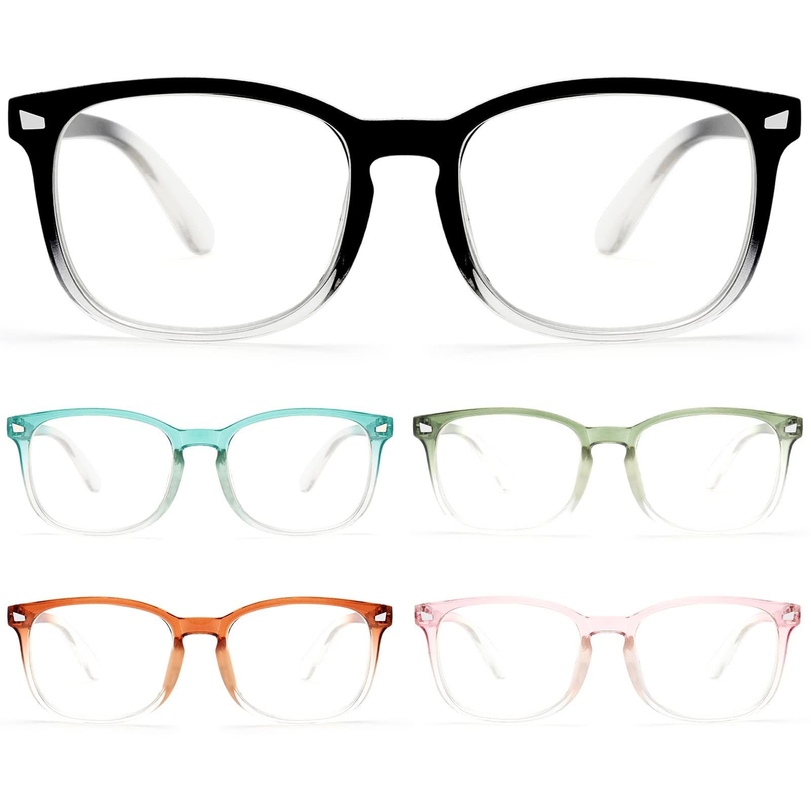 BLS BLUES Blue Light Reading Glasses for Women & Men - Perfect for Screen Use