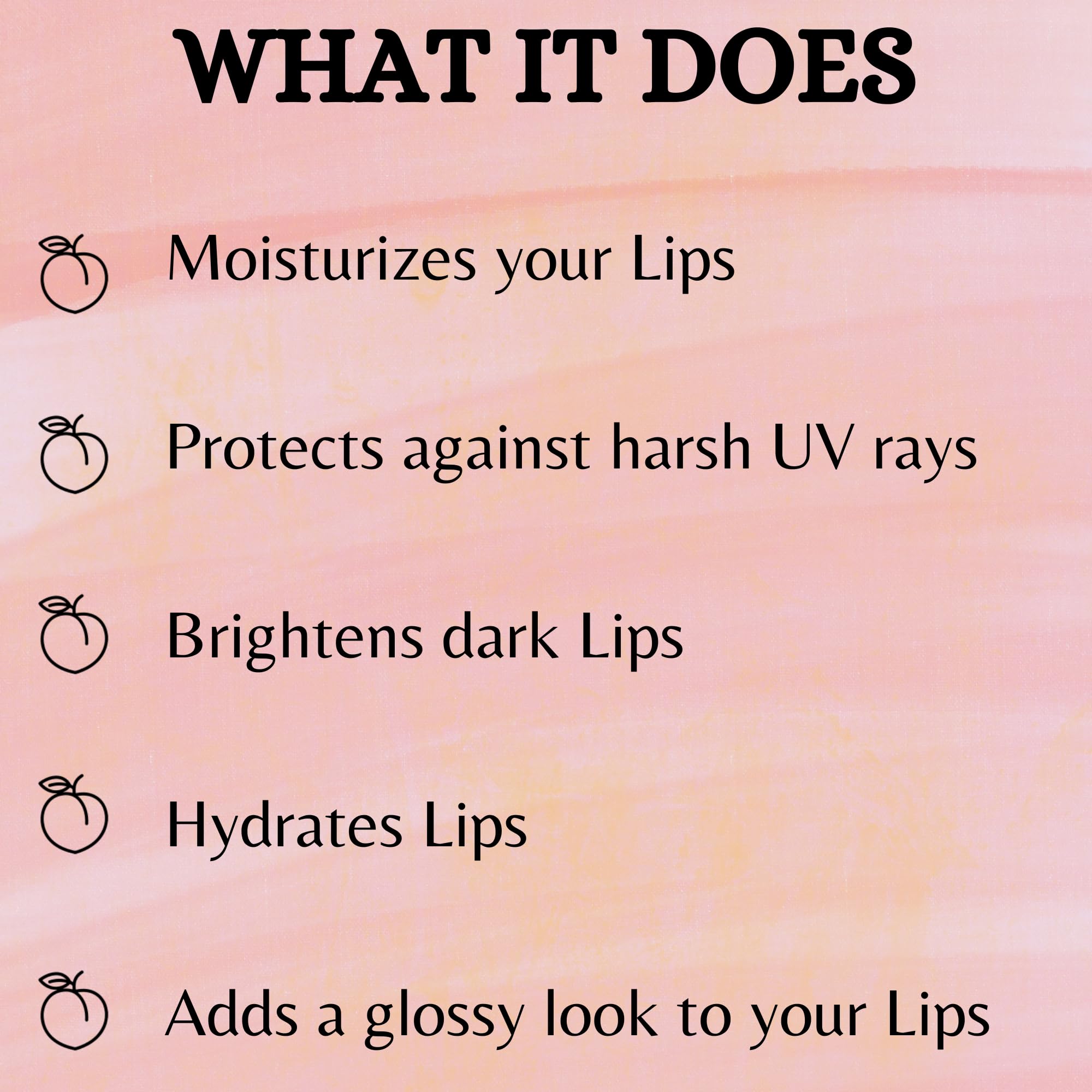Aurone Peachy Pout Tinted Lip Balm SPF 20 - Vitamin C, E & A Enriched for Soft, Moisturized Lips - Fades Pigmentation, Heals Chapped & Lightens Dark Lips - 12g - Perfect for Daily Hydration, Sun Protection & Natural Makeup Looks