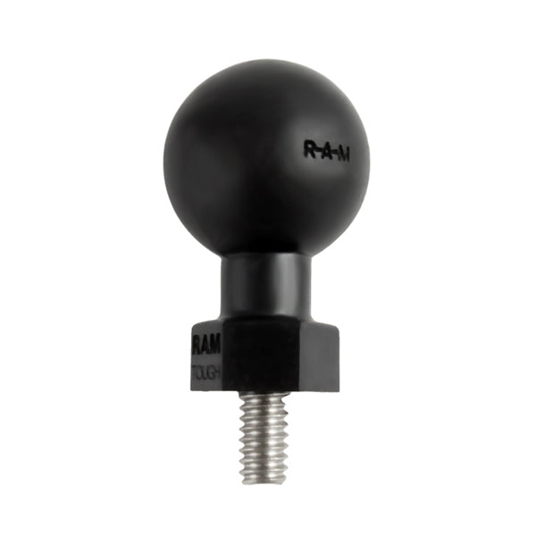 RAM 1 Tough Ball Mount with 1/4-20 x 0.50 Kayak Thread Post (RAP-B-379U-252050-KAY1) - Perfect for Kayak Accessories and Marine Equipment Installation