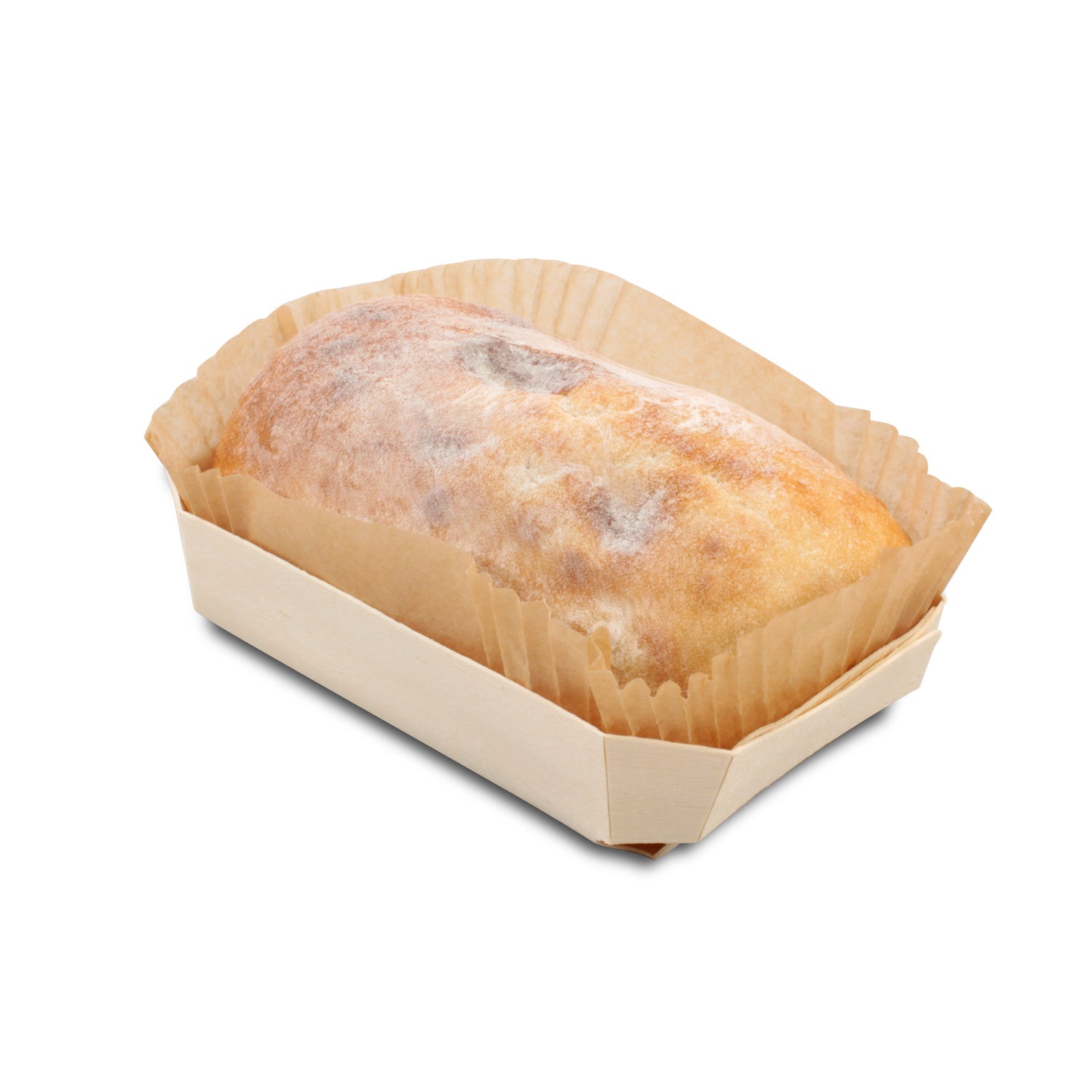 Tree Choice 9.6 x 6 x 1.5 Inch Non-Stick Baking Molds with 100 Parchment Liners - Perfect for Cookies, Brownies & Sheet Cakes - Commercial & Home Baking Supplies