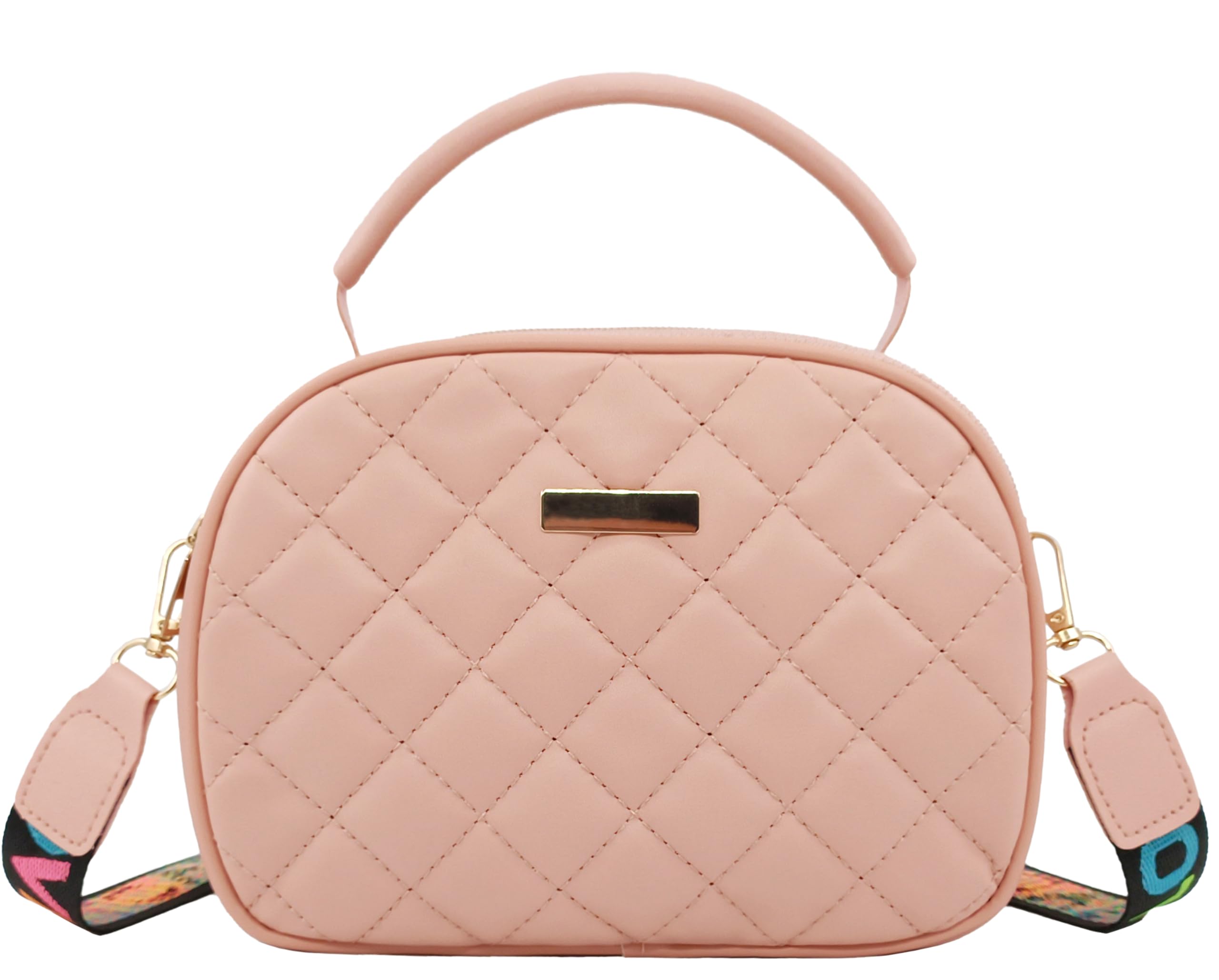 PORT&LOTUS Women's Small Handbags - Stylish Top Handle & Crossbody Purse for Everyday Use, Work, and Date Night | Fashionable Shoulder Bag for Women