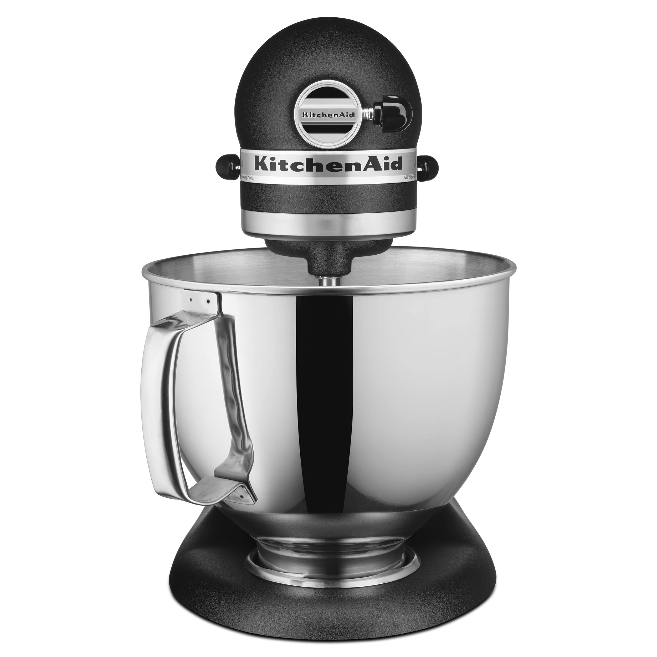 KitchenAid KSM150PSBK Artisan 5 Quart Stand Mixer - Cast Iron Construction - Perfect for Baking, Mixing Dough & Whipping Cream - Home & Professional Kitchen Use