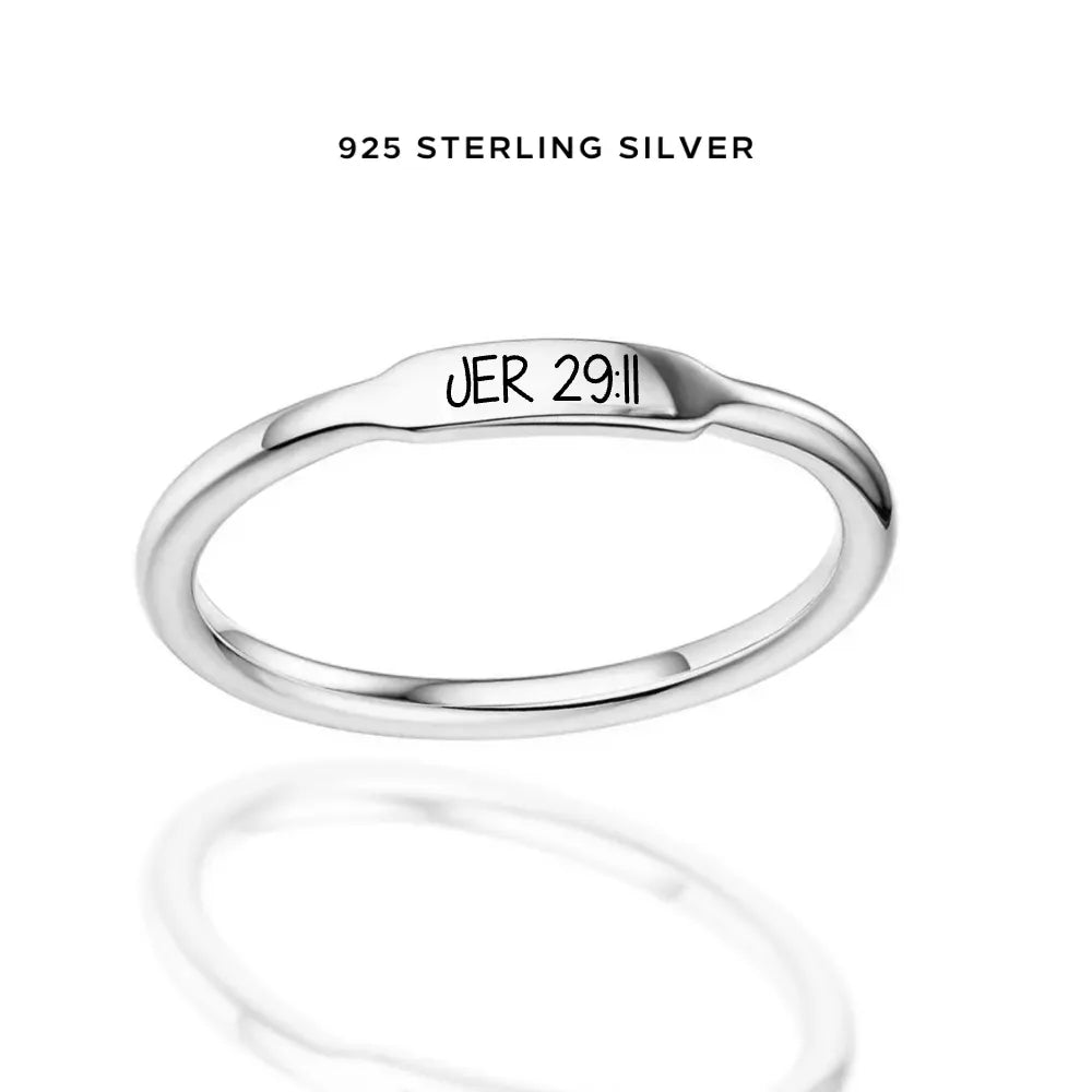 Personalized Engraved Thin Band Ring - Custom Name & Date - $45.00 - Perfect for Weddings, Anniversaries & Romantic Gifts
