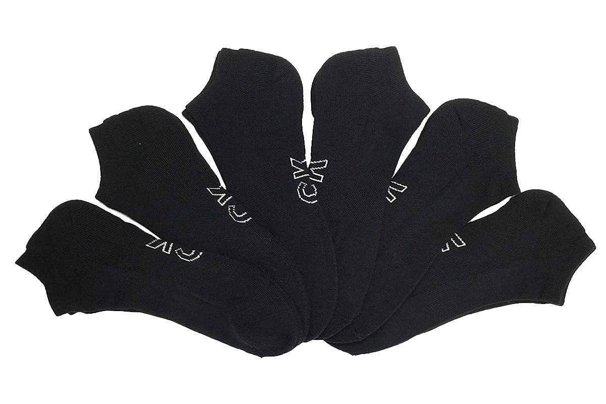 Calvin Klein Men's Athletic Socks 6-Pack - Breathable Mesh Cushioned Mini-Crew Socks for Running, Gym & Casual Wear - Comfortable Above Ankle Socks for Sports & Everyday Use