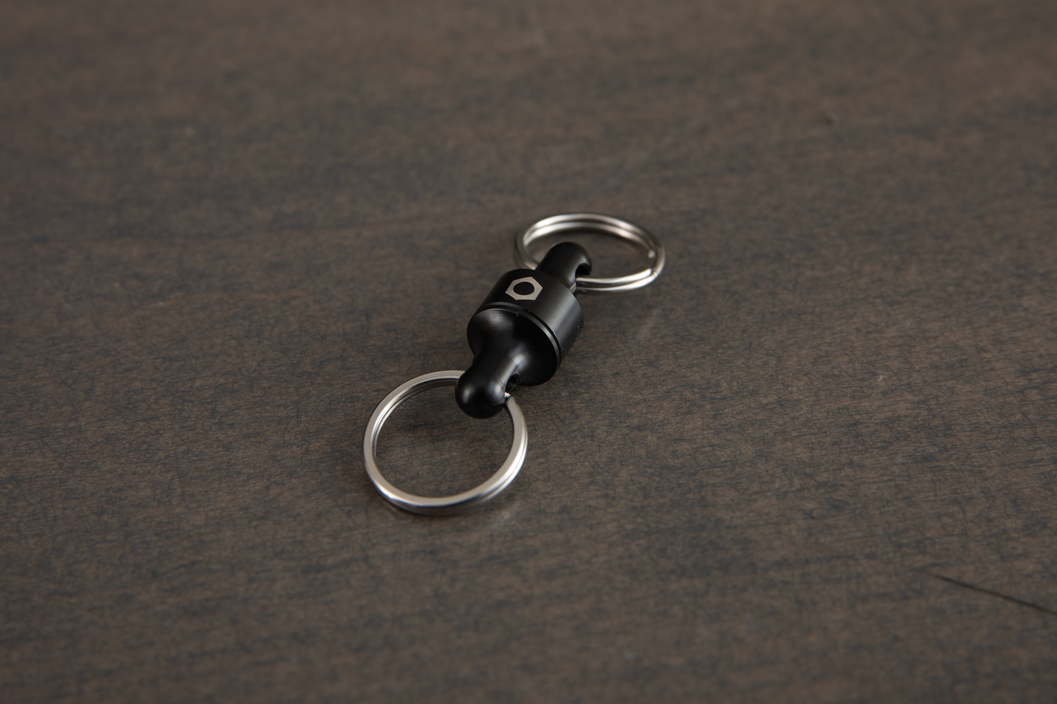 Prometheus Lights Kappa QD Keychain - Compact Tactical Flashlight with Quick Detach for EDC, Outdoor, Survival & Everyday Carry (Black) - Perfect for Camping, Hiking, Emergency Kits & Keychains