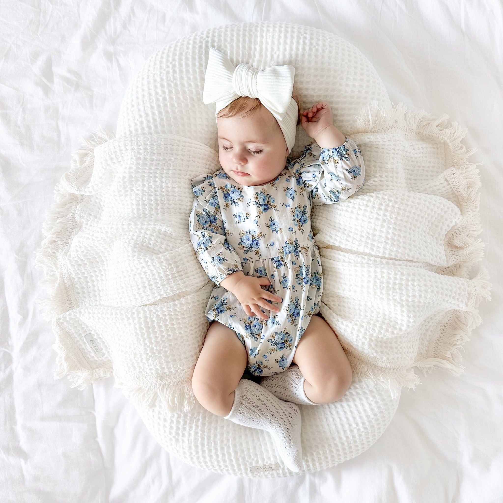 Eloise Long Sleeve Zipper Romper - Soft & Stylish Baby Jumpsuit for Girls & Boys | Perfect for Playdates, Family Outings & Photo Shoots