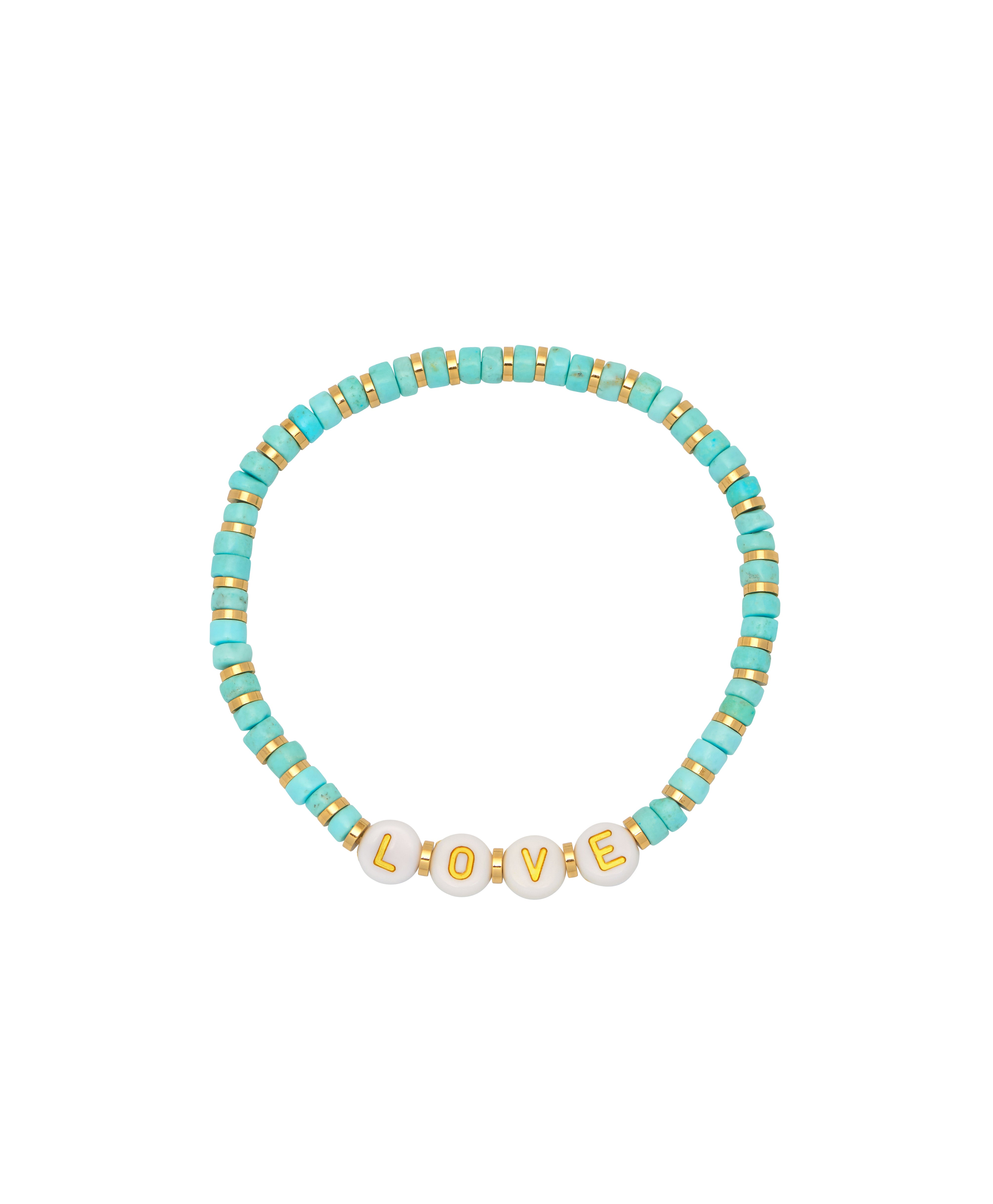 Gemstone Love Bracelet - Elegant Beaded Bracelet for Women, Romantic Gift for Her, Perfect for Valentine's Day & Anniversary - Jewelry for Everyday Wear & Special Occasions