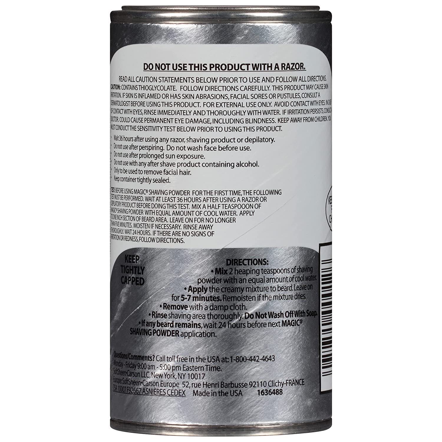 Magic Skin Conditioning Shaving Powder for Men & Women - 4.5 oz (Pack of 12) - Natural Hair Removal for Smooth Skin - Perfect for Travel, Gym & Sensitive Skin Care