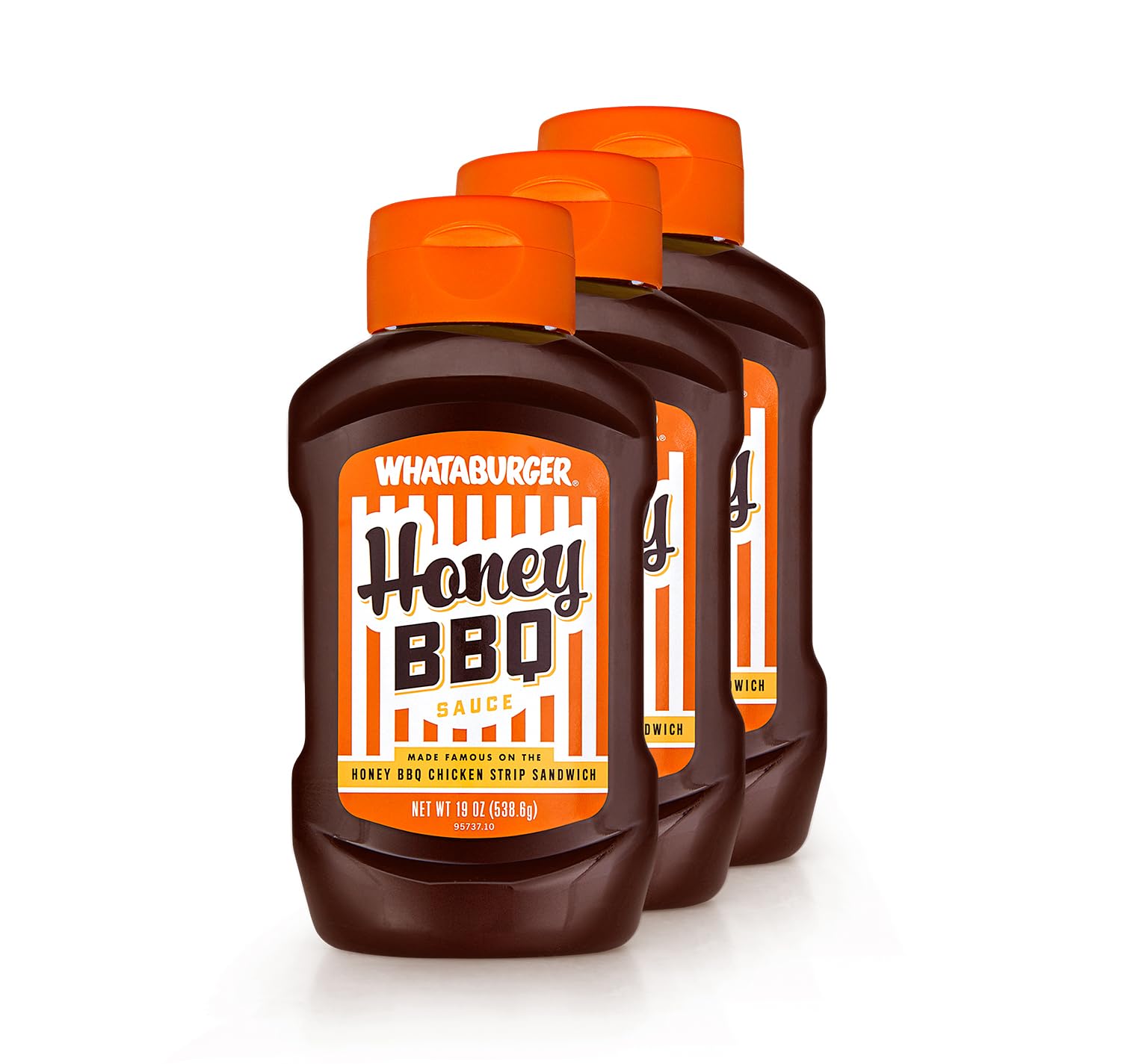Best Honey BBQ Sauce - WhataPack® Premium Glaze for Ribs, Chicken & Grilling - Perfect for BBQ, Cooking & Dipping