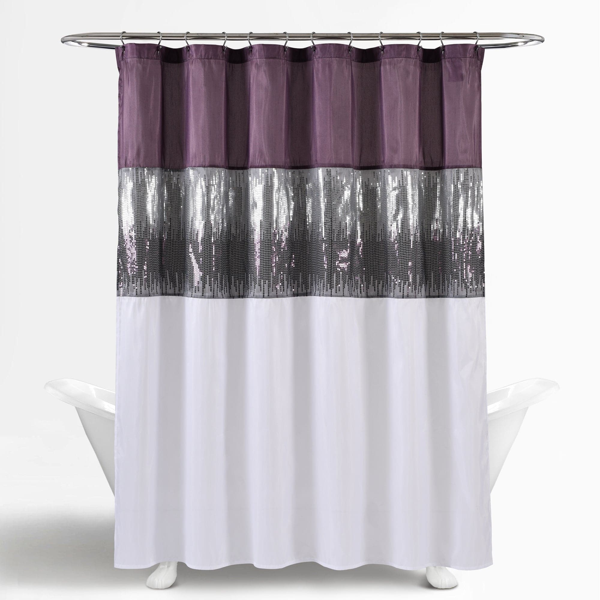 Starry Night Sky Shower Curtain - Waterproof Bathroom Decor with Galaxy Design - Perfect for Space Themed Bathrooms & Kids' Rooms