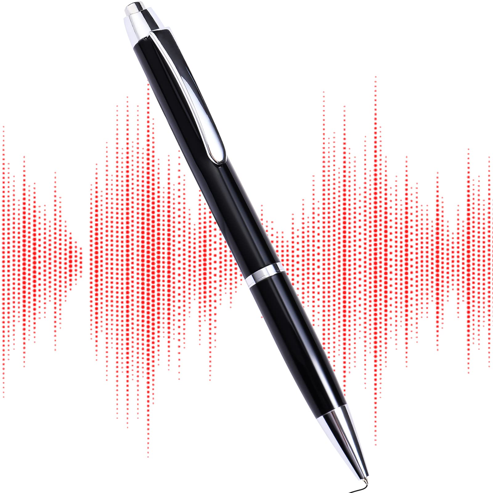 64GB Digital Voice Recorder with Noise Reduction & Rechargeable Battery - High-Quality Metal Casing MP3 Audio Recorder for Lectures, Meetings, Interviews, Classes & Office Use - Perfect for Students, Professionals & Journalists