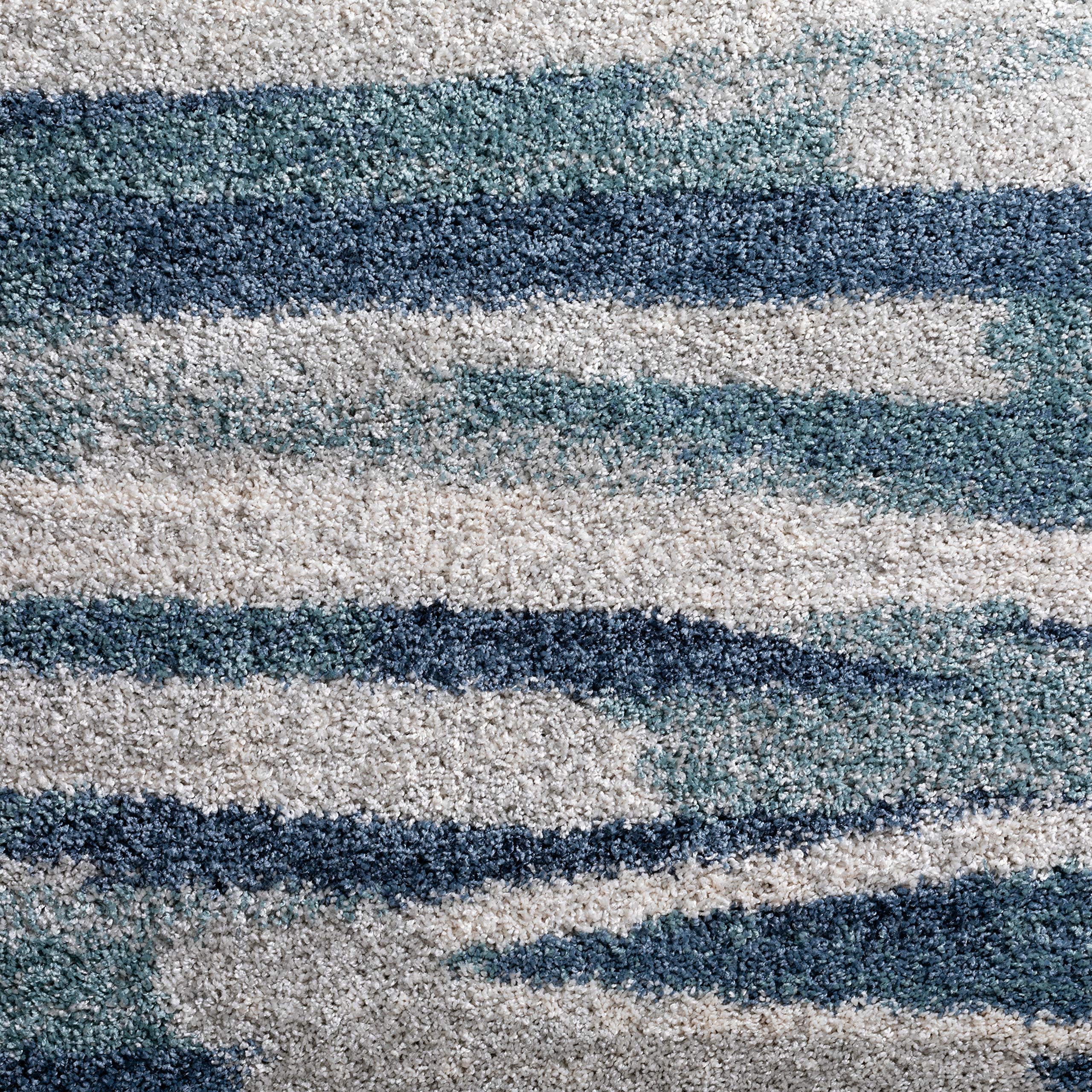 Addison Rugs Reston Area Rug 8'X10' Blue - Soft Modern Living Room Rug for Home Decor, Bedroom & Office