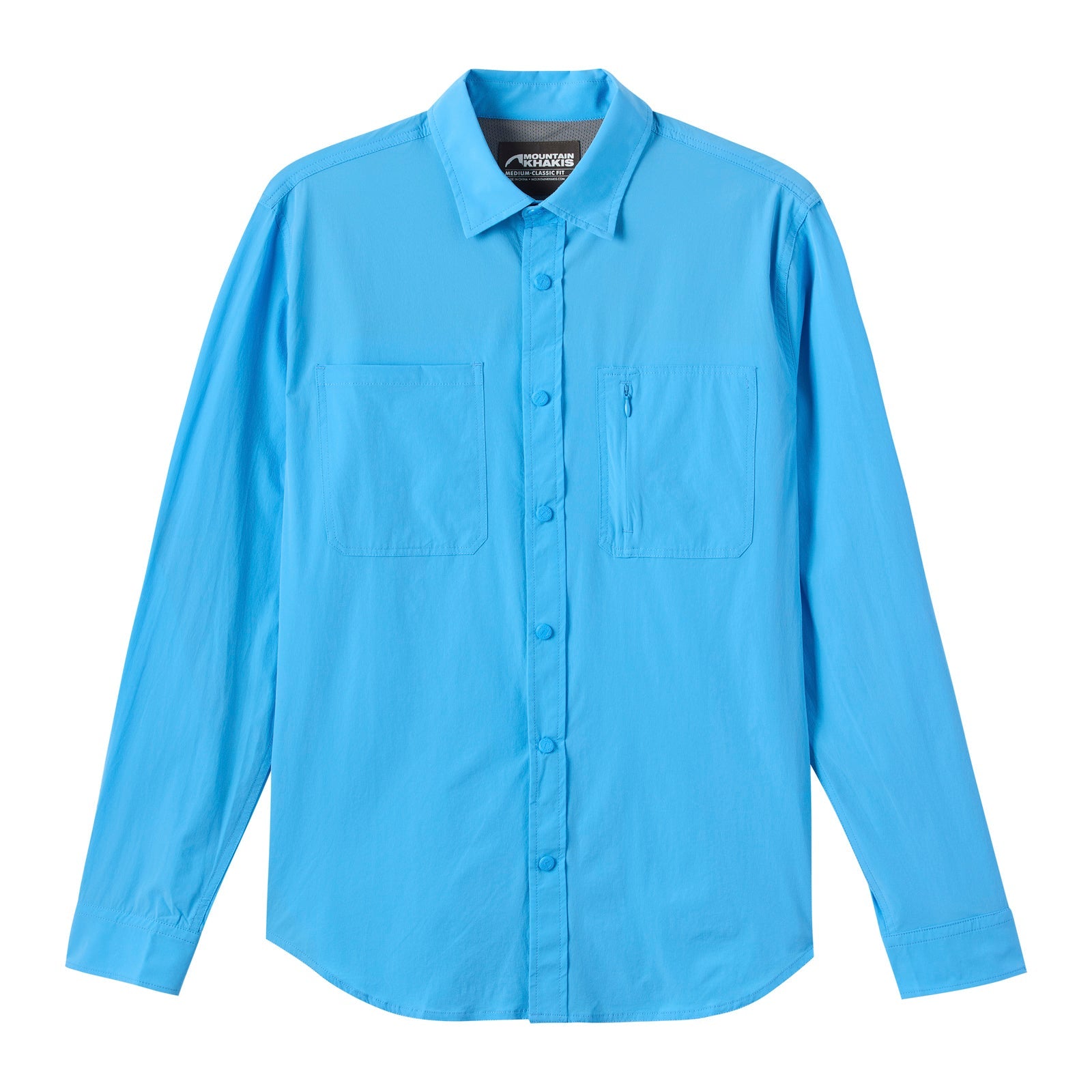 Rivers Long Sleeve Woven Shirt for Men - Comfortable Casual Button Down Shirt for Outdoor, Work & Travel | Breathable & Stylish
