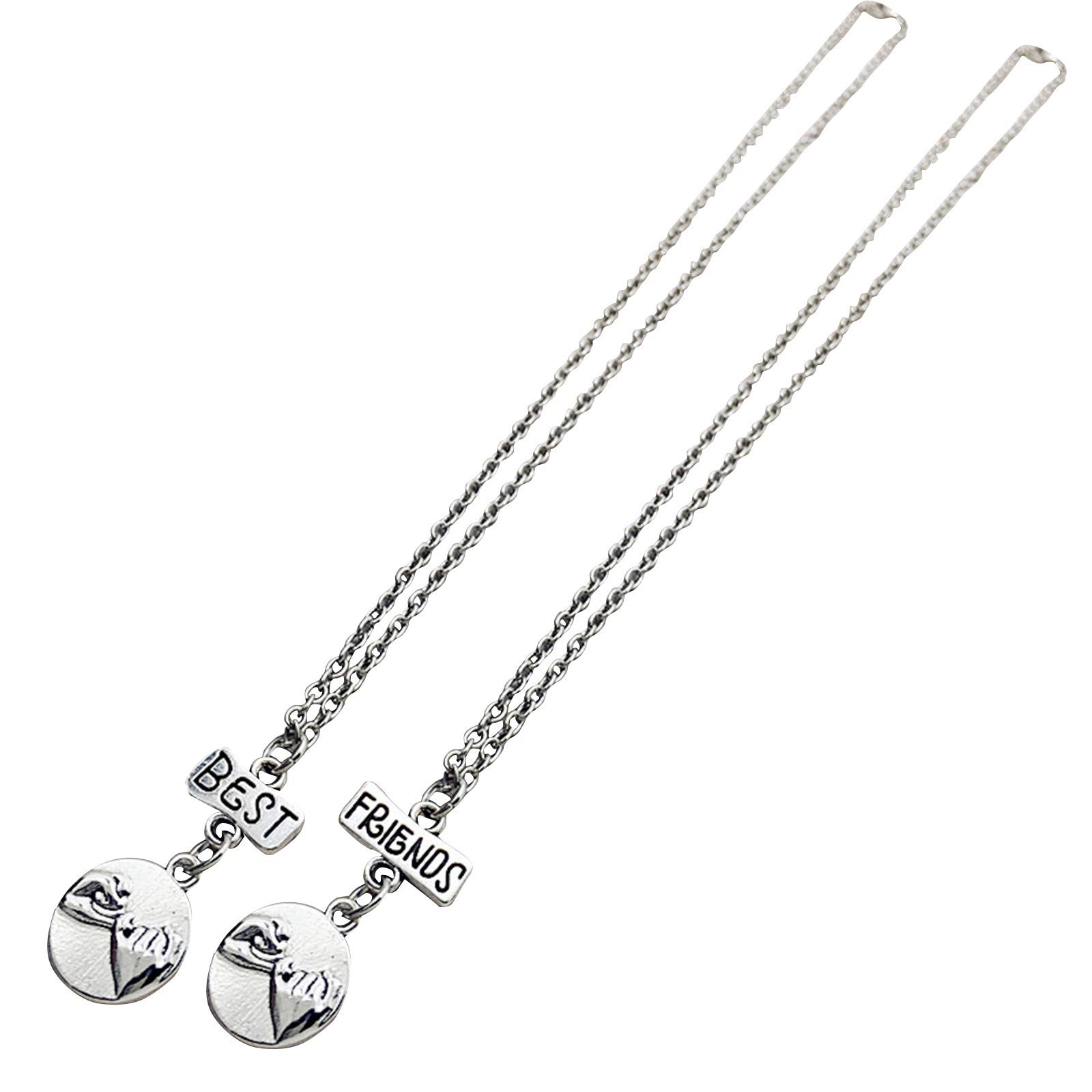 Best Friendship Necklaces for Women - Matching Hand Pendant Necklace Set, Memorial Gift for Best Friends, Couples & Sisters | Perfect for Anniversaries, Birthdays & Special Occasions