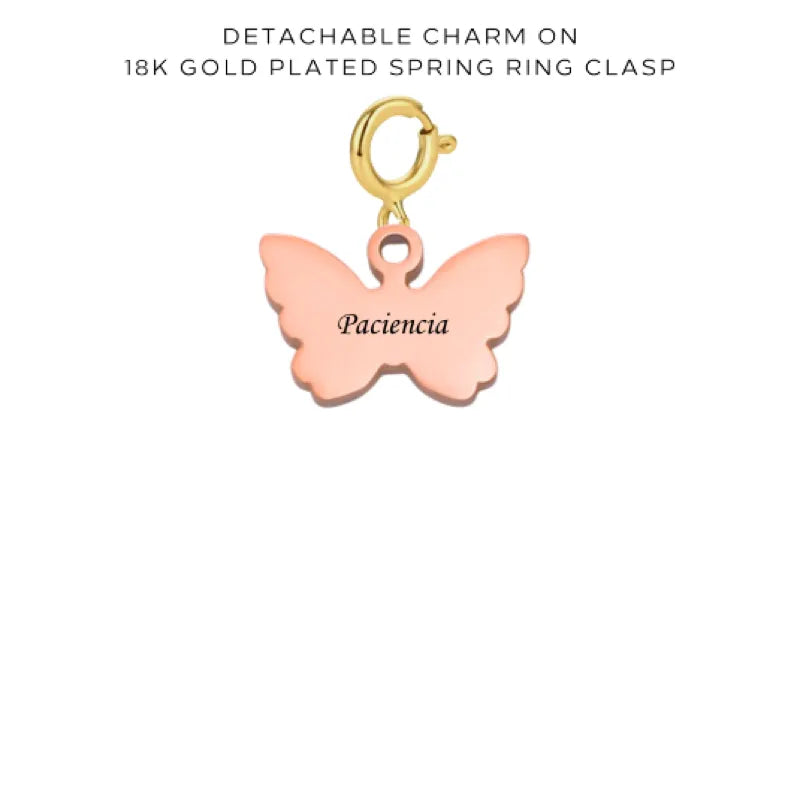 Personalized Engraved Charms with Detachable Clasp - Custom Name Jewelry Gift for Women - Perfect for Necklaces, Bracelets & Keychains - $10.00