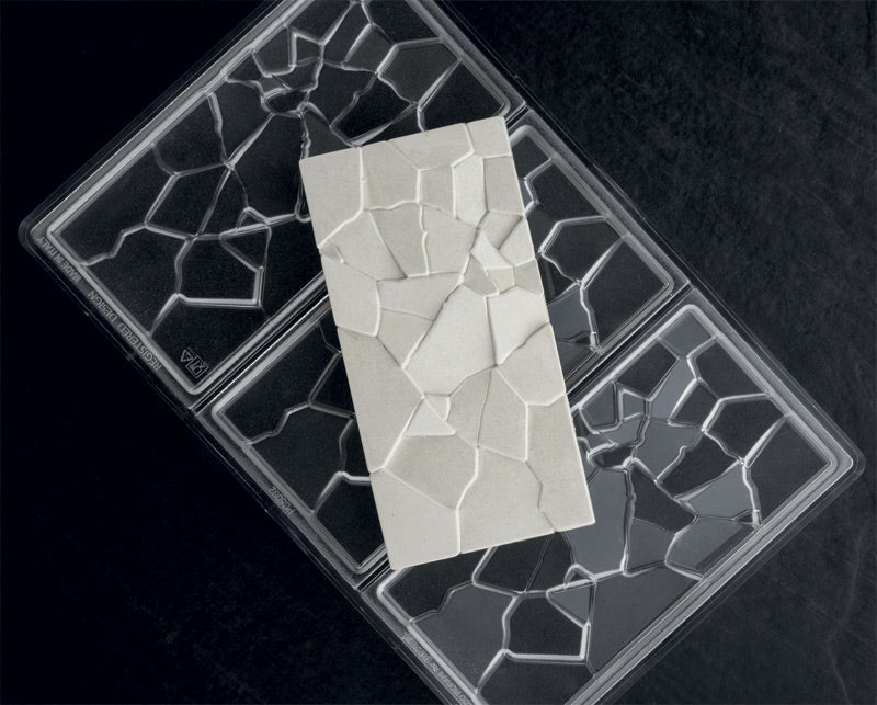 100g Crush Bar Chocolate Mold - Premium Silicone Baking Mold for Homemade Chocolate Bars, Candy, Desserts - Perfect for Valentine's Day, Birthday Gifts & DIY Treats