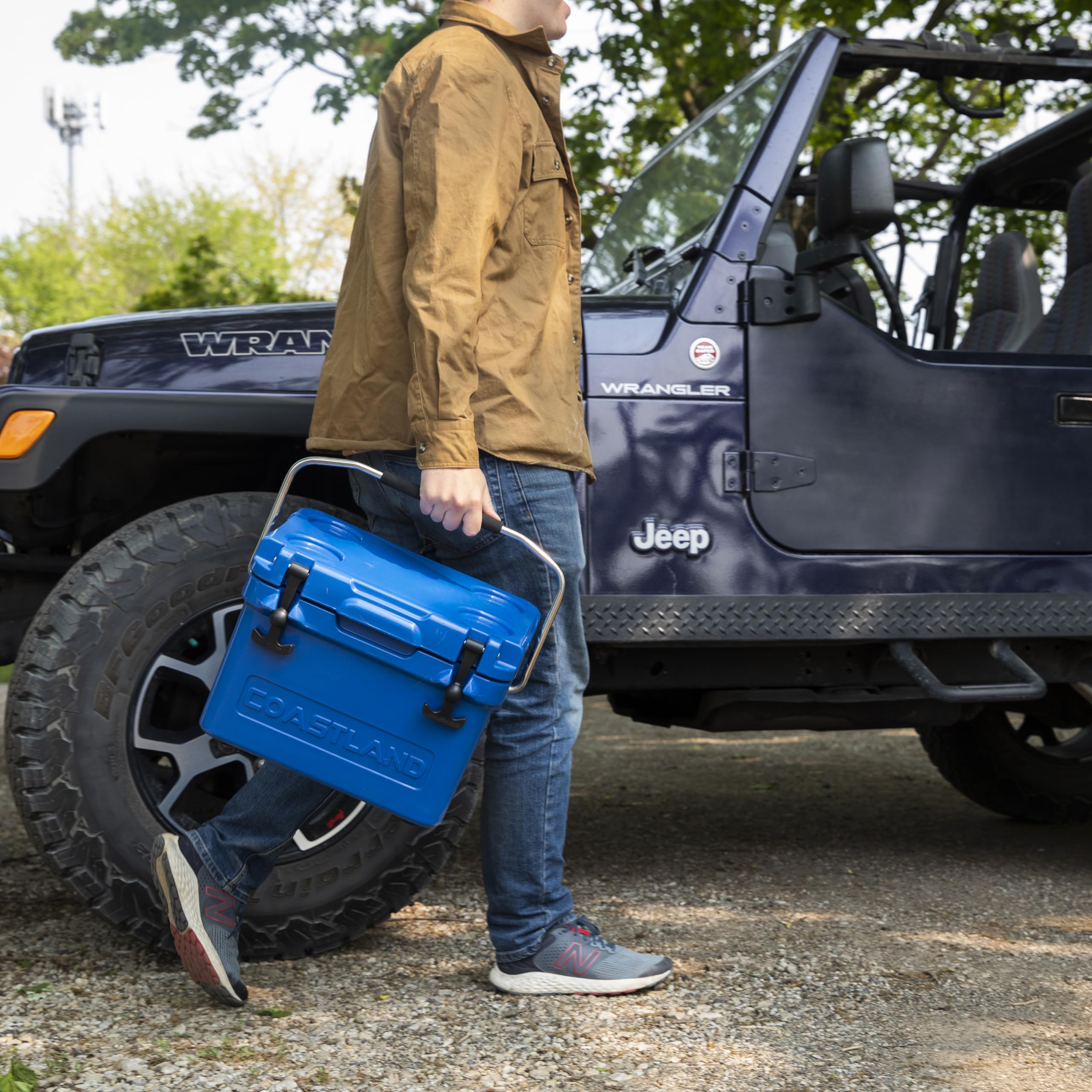 Premium Coastland TPU Soft Cooler - Waterproof, Leakproof & Durable Ice Chest for Camping, Beach & Outdoor Adventures | Puncture & Tear Resistant with Heavy-Duty Zipper
