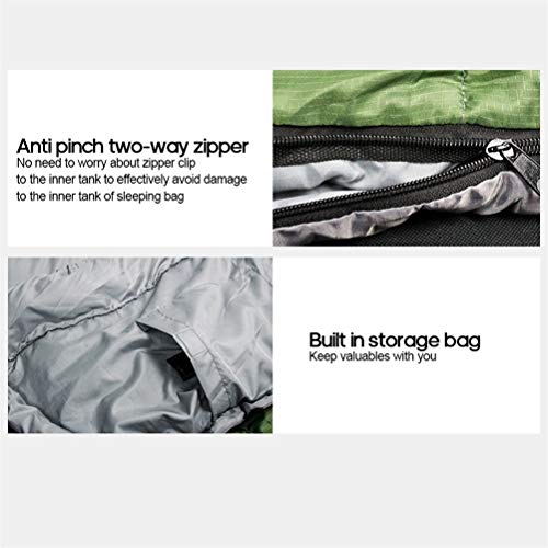 **Multifunctional Hammock Sleeping Bag - Warm & Lightweight for Winter Camping, Hiking & Travel - Thermal Insulated Cotton Sleeping Bag (Orange) - Perfect for Outdoor Adventures & Backpacking Trips**