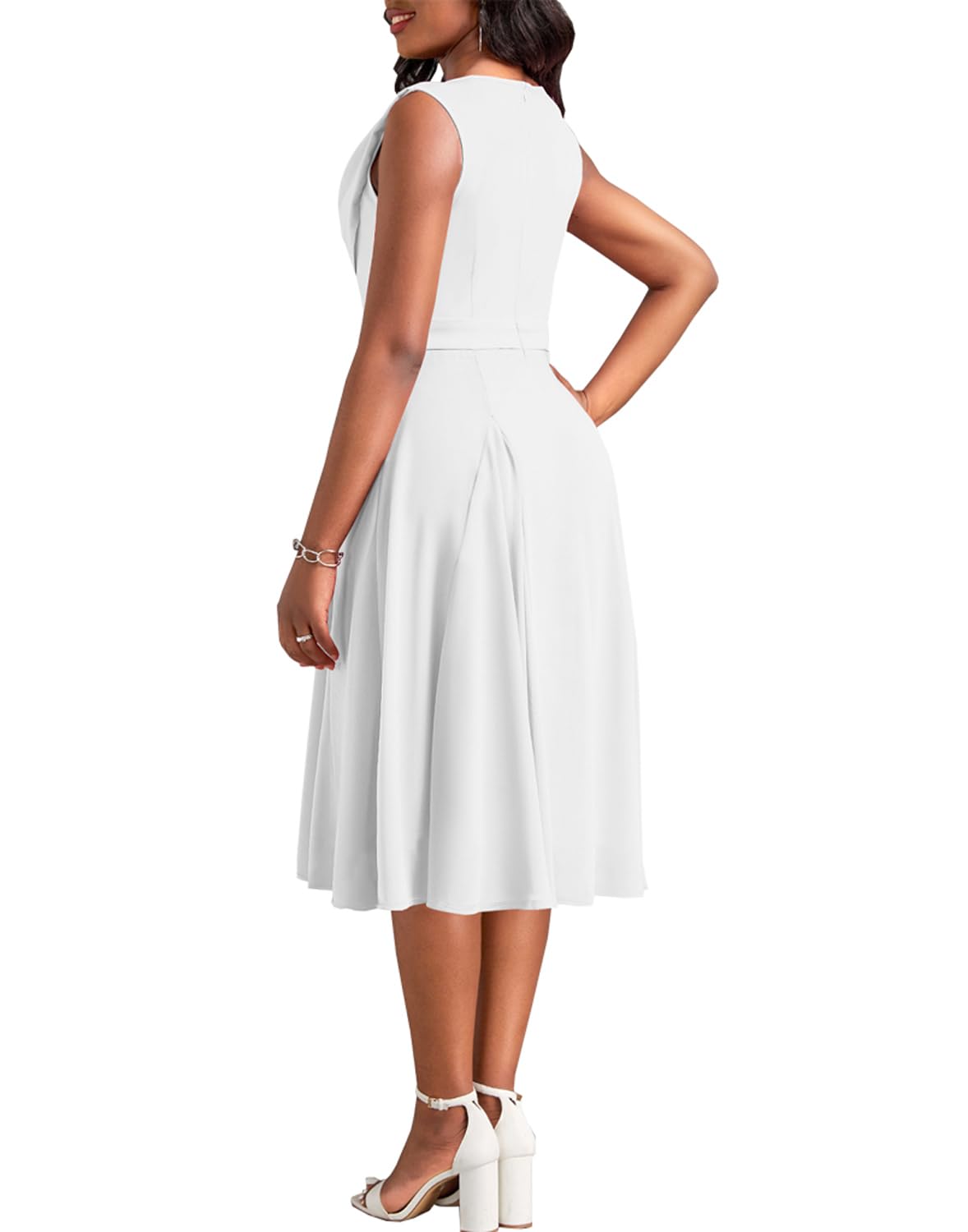 LightlyKiss Women's Summer Short Sleeve Blouse - Elegant Casual & Formal Tops for Wedding Guest, Church, Office Work | Breathable Comfort for Warm Weather
