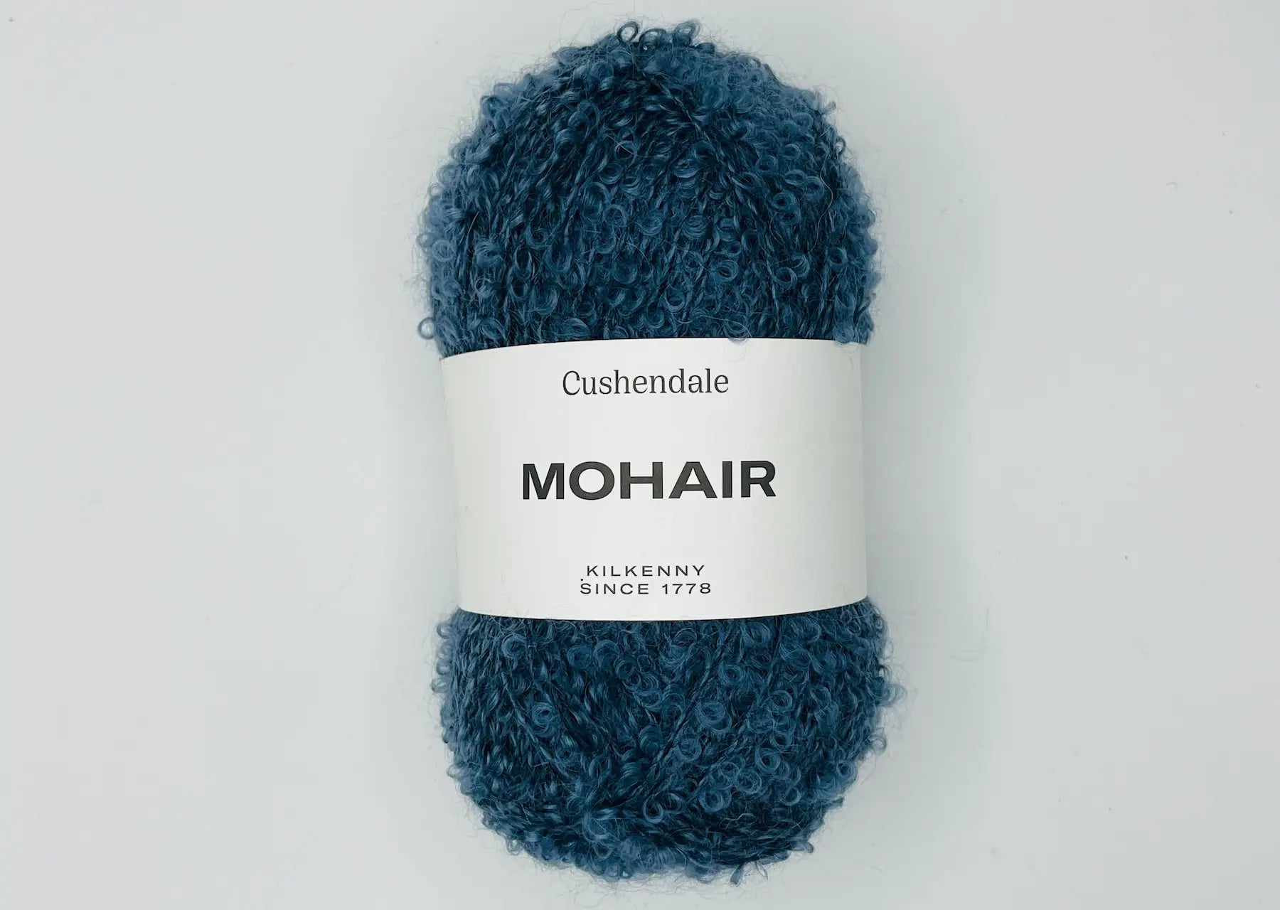 Premium Slate Mohair Yarn - Soft & Luxurious Knitting/Crochet Wool for Sweaters, Scarves & Winter Accessories - Perfect for Cozy Handmade Gifts & DIY Crafts
