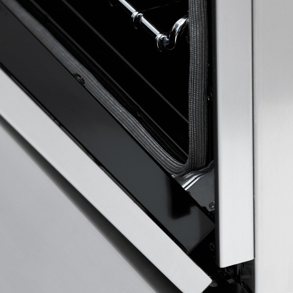 ZLINE RA60 60-Inch Stainless Steel Dual Fuel Range - 9 Burner Gas Cooktop & 2 Electric Convection Ovens (7.4 cu. ft.) - Professional Kitchen Appliance for Home Chefs & Serious Cooks