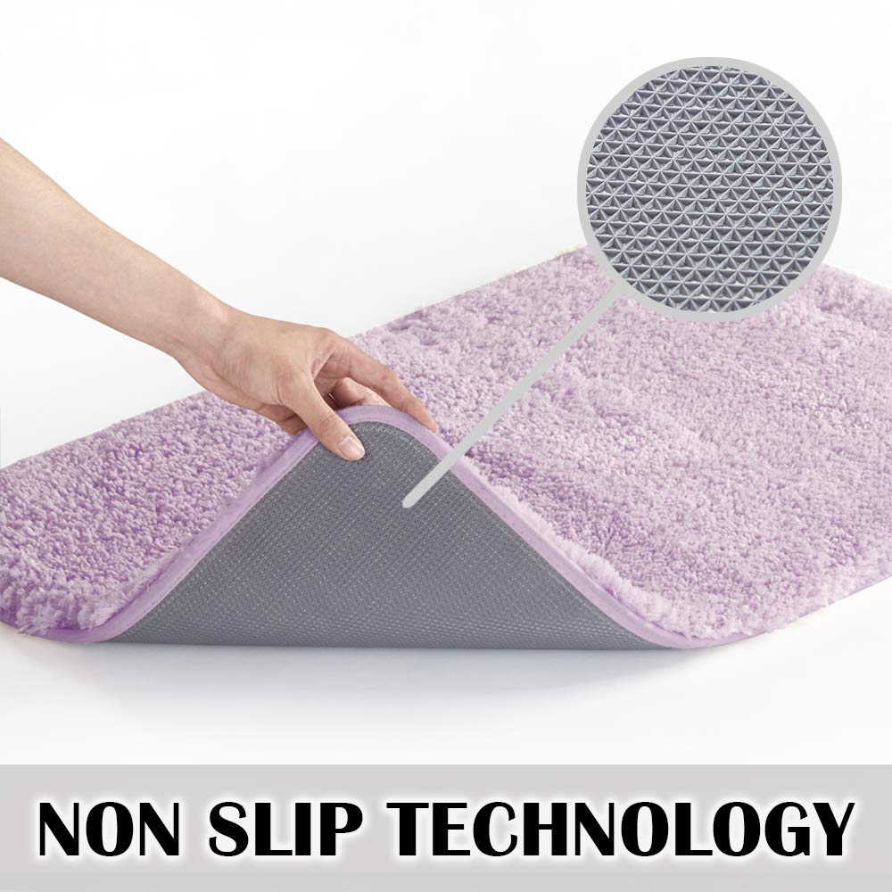 Premium Soft & Absorbent Shaggy Bathroom Rug - 24