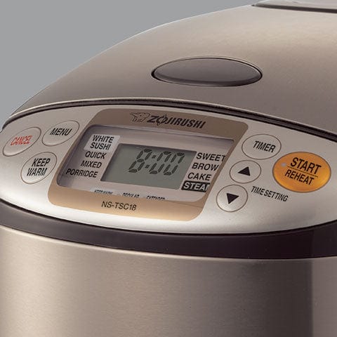 Zojirushi Micom Rice Cooker and Warmer - 5.5 Cups, Fuzzy Logic Technology, Stainless Steel Inner Pot - Perfect for Home Kitchens, Dorm Rooms, and Meal Prep