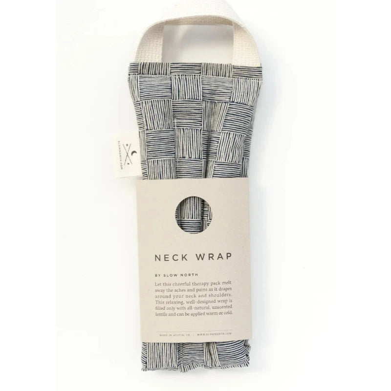 Haystack Neck Wrap Therapy Pack - Hot & Cold Pain Relief for Neck & Shoulder - Perfect for Migraine, Stress Relief & Muscle Relaxation - Use at Home, Office or Travel