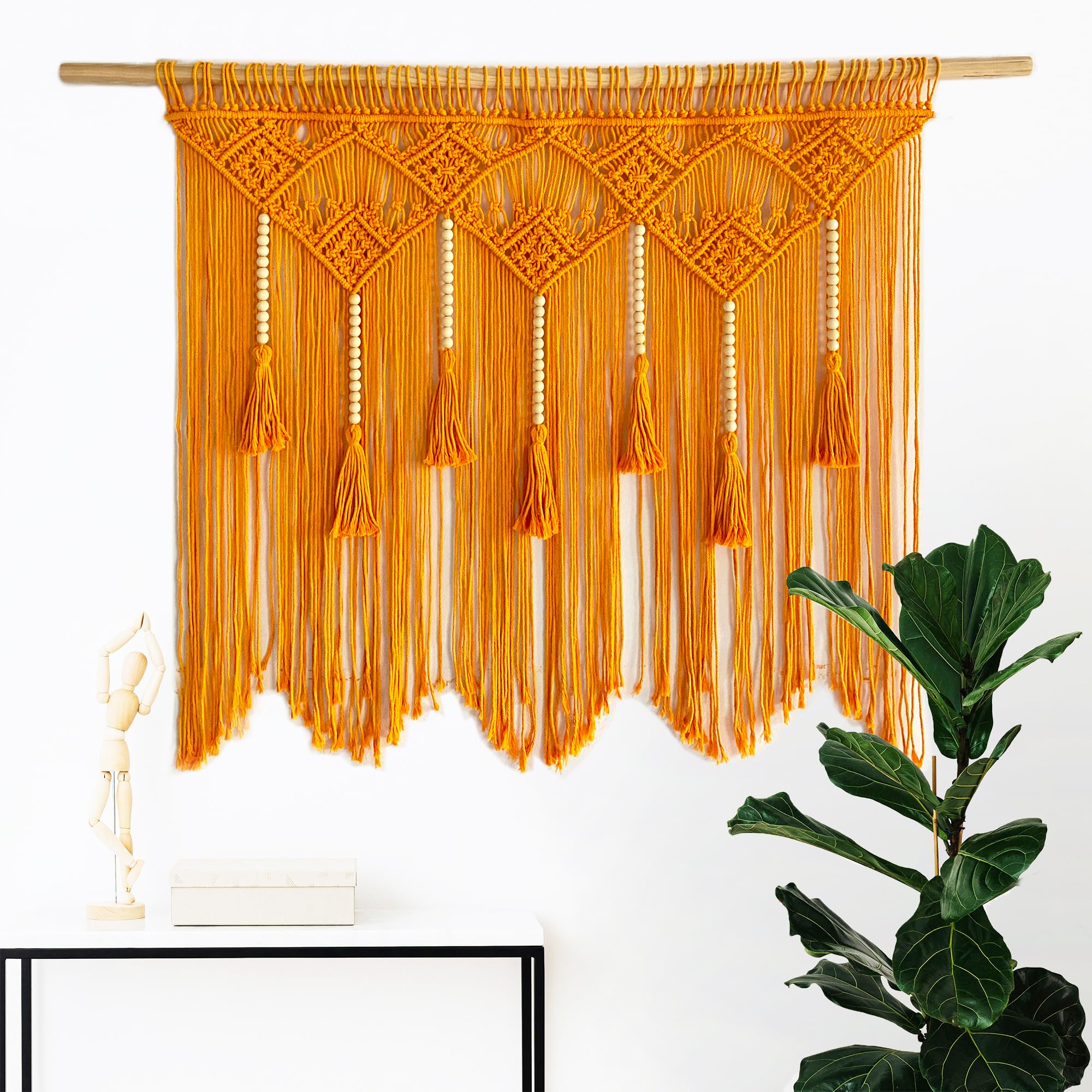 Youngeast Large Macrame Wall Hanging - 31
