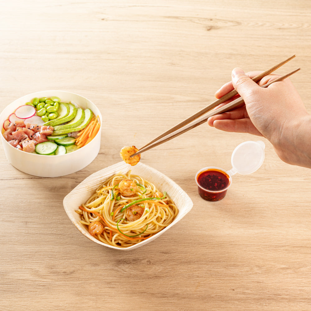 Eco-Friendly Bamboo Chopsticks - 100 Count Box, 9.5