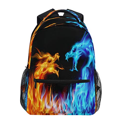 Fiery Azure Dragon